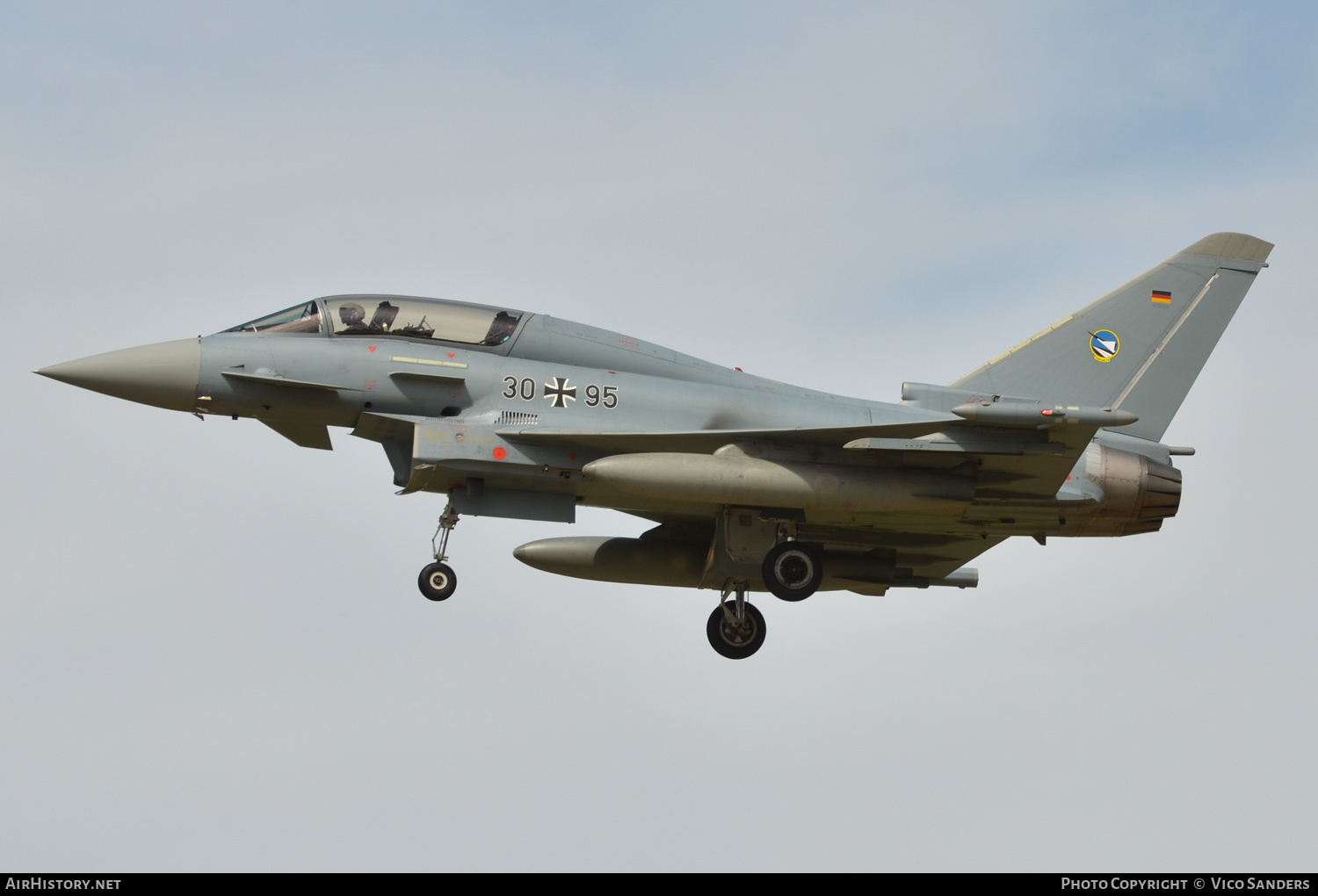 Aircraft Photo of 3095 | Eurofighter EF-2000 Typhoon T | Germany - Air Force | AirHistory.net #691073