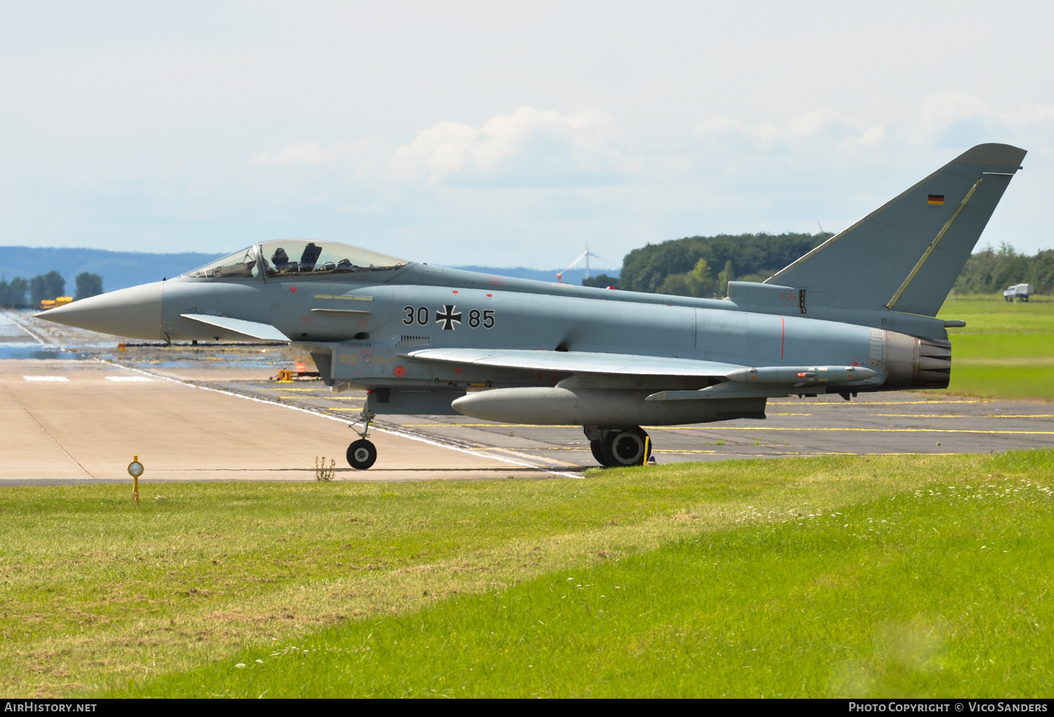 Aircraft Photo of 3085 | Eurofighter EF-2000 Typhoon S | Germany - Air Force | AirHistory.net #691075