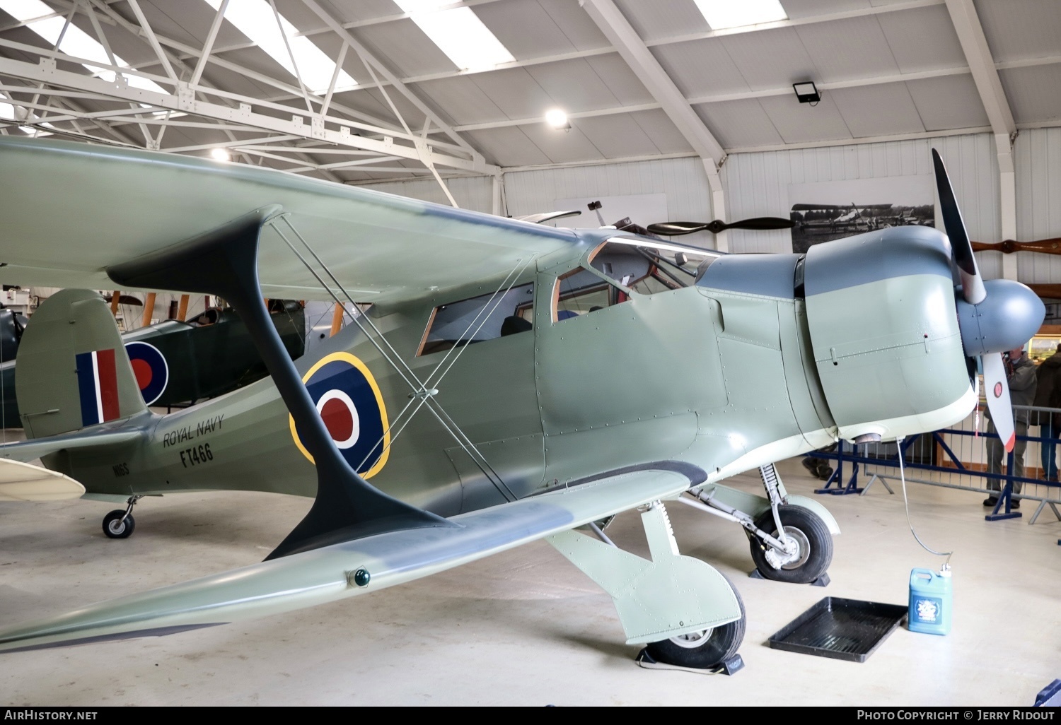 Aircraft Photo of N16S / FT466 | Beech D17S | UK - Navy | AirHistory.net #691081