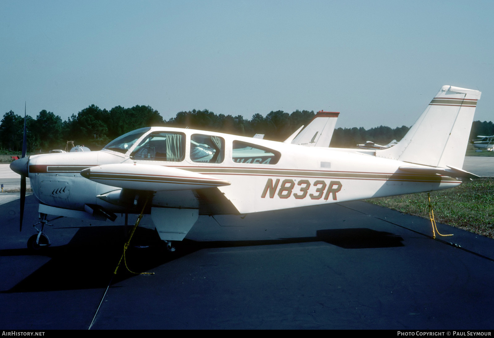 Aircraft Photo of N833R | Beech 35-33 Debonair | AirHistory.net #691104