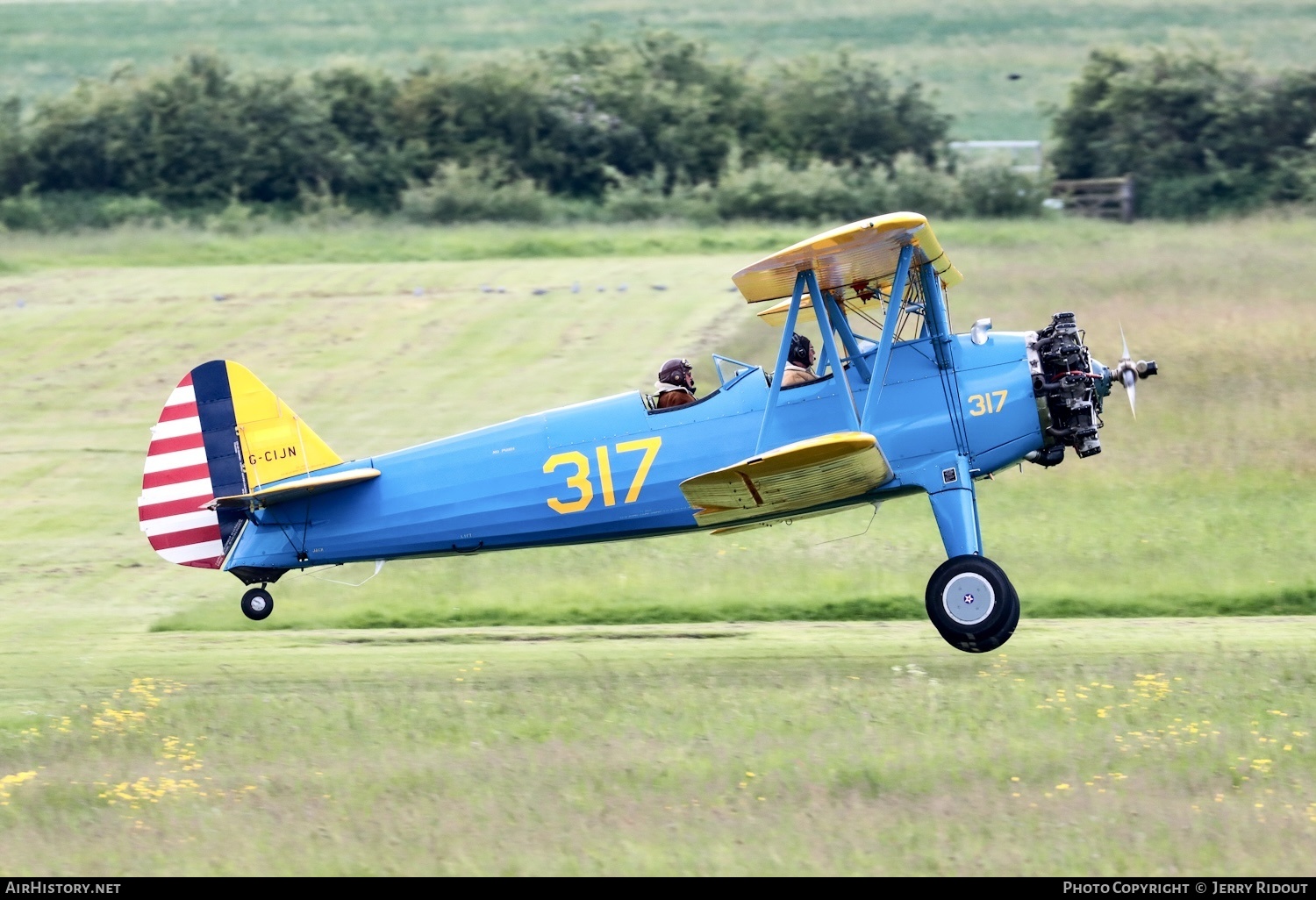 Aircraft Photo of G-CIJN | Boeing PT-13D Kaydet (E75) | USA - Air Force | AirHistory.net #691109