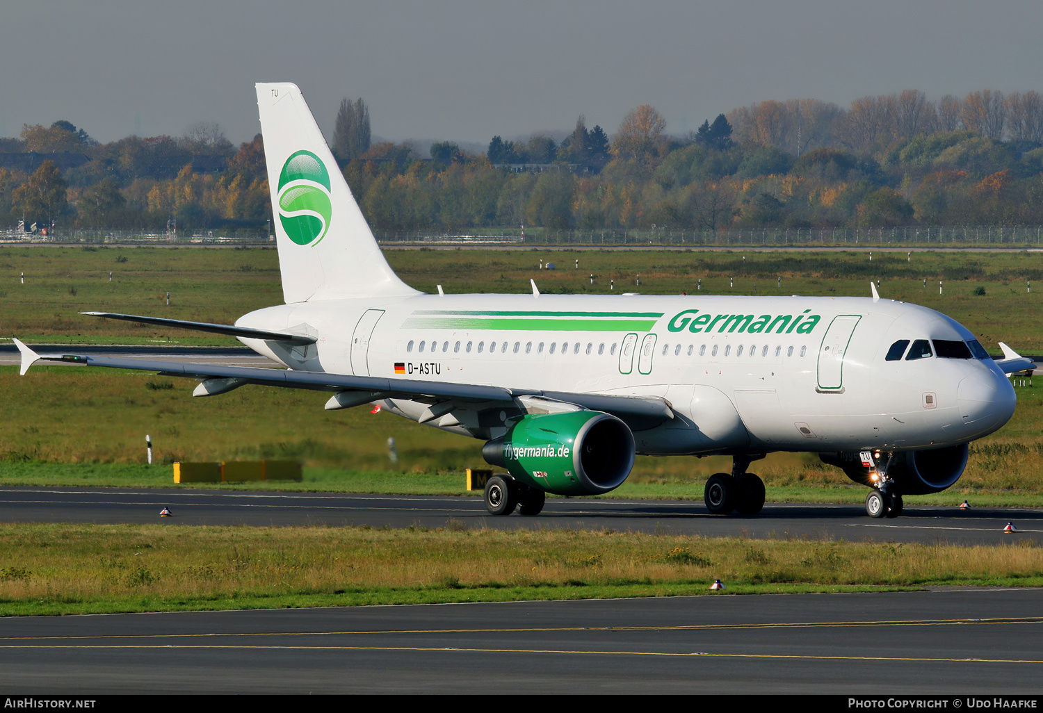 Aircraft Photo of D-ASTU | Airbus A319-112 | Germania | AirHistory.net #691122