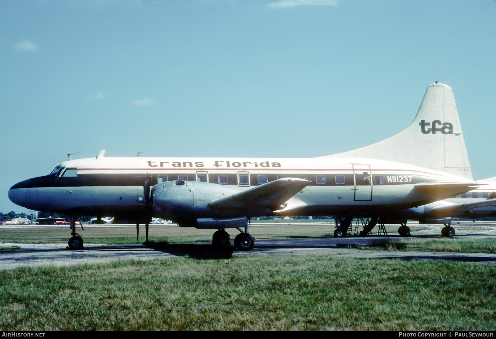 Aircraft Photo of N91237 | Convair 240-13 | Trans Florida Airlines - TFA | AirHistory.net #691136
