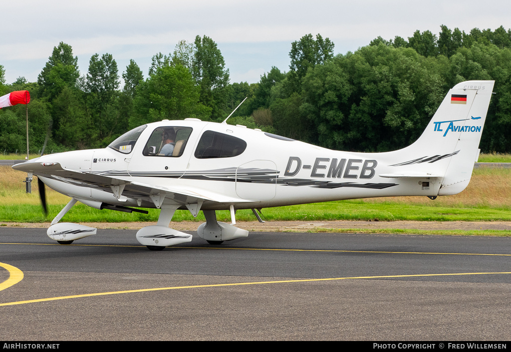 Aircraft Photo of D-EMEB | Cirrus SR-20 G3 | TL Aviation | AirHistory.net #691148