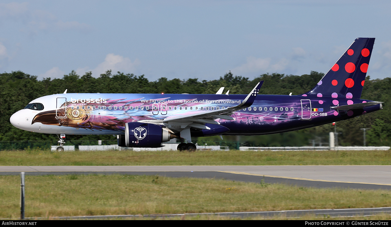 Aircraft Photo of OO-SBB | Airbus A320-251N | Brussels Airlines | AirHistory.net #691173
