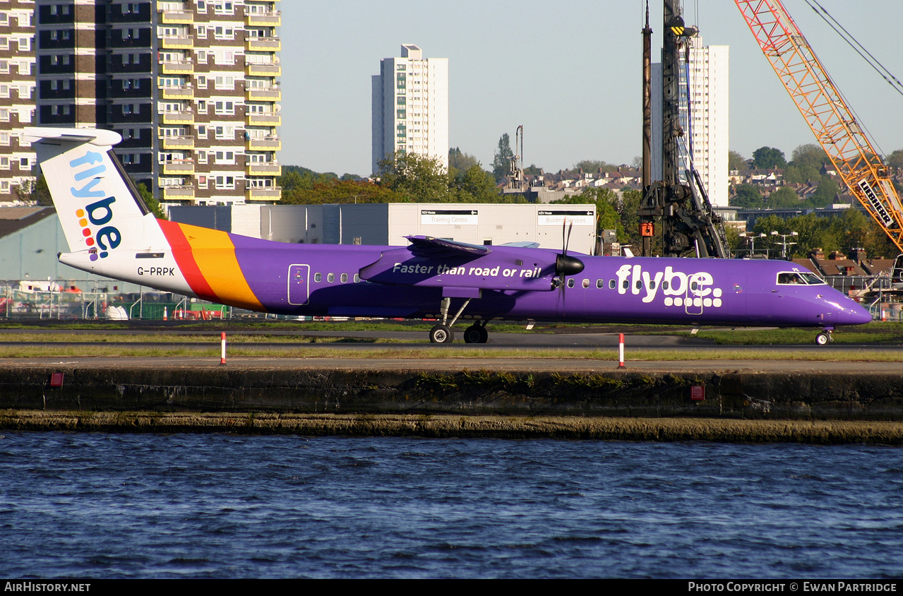 Aircraft Photo of G-PRPK | Bombardier DHC-8-402 Dash 8 | Flybe | AirHistory.net #691177