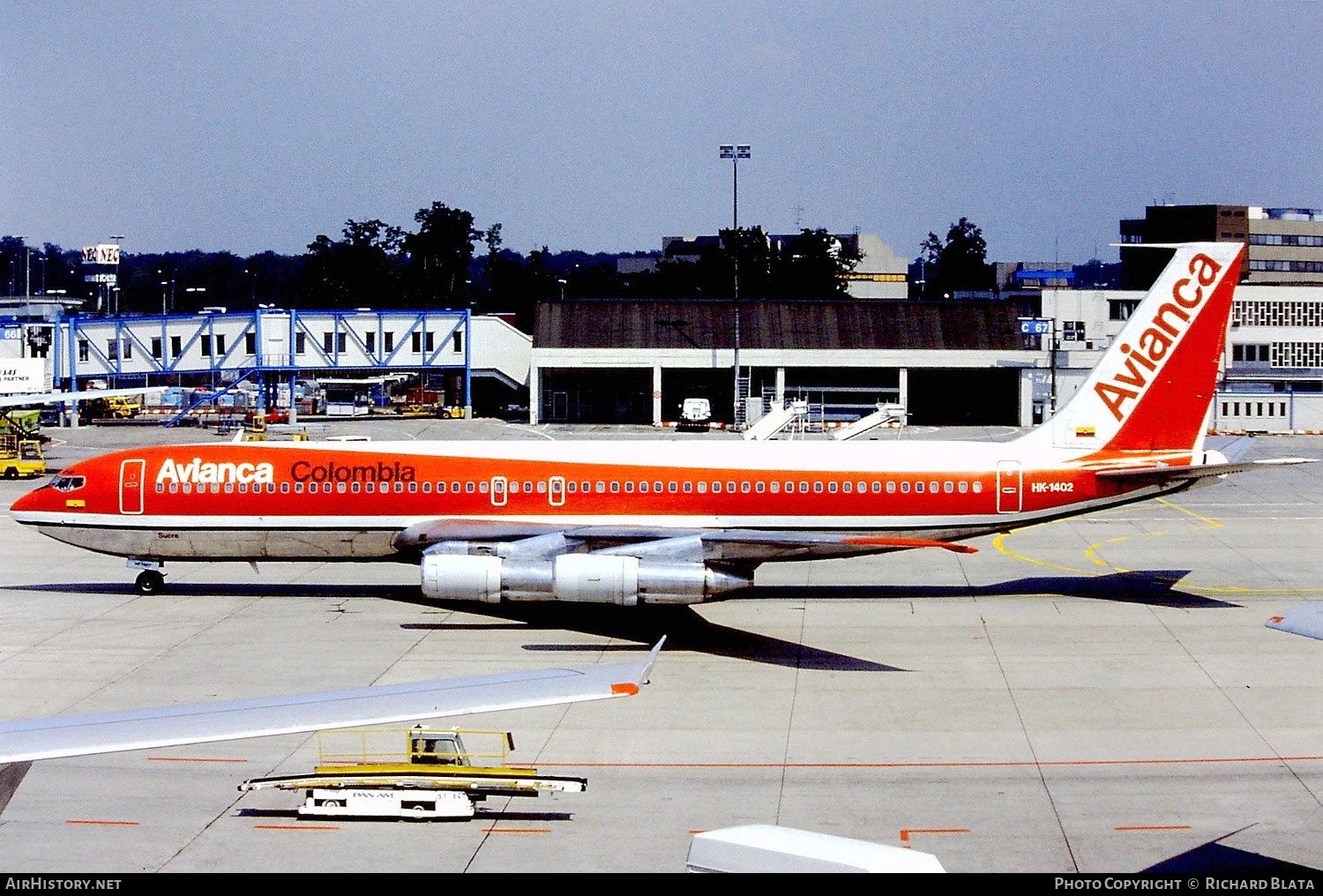 Aircraft Photo of HK-1402 | Boeing 707-359B | Avianca | AirHistory.net #691180