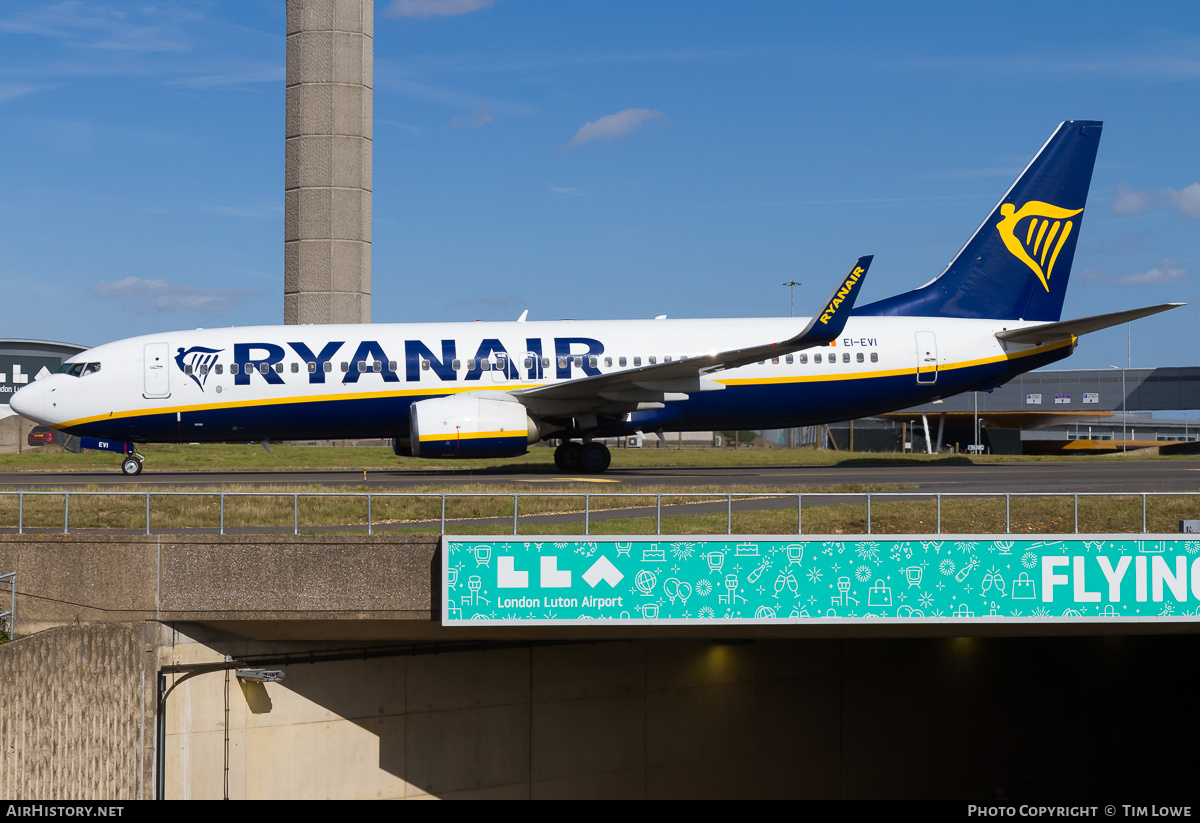 Aircraft Photo of EI-EVI | Boeing 737-8AS | Ryanair | AirHistory.net #691197