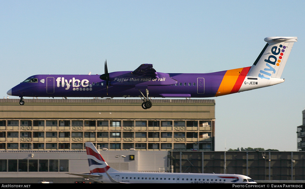 Aircraft Photo of G-JEDW | Bombardier DHC-8-402 Dash 8 | Flybe | AirHistory.net #691204