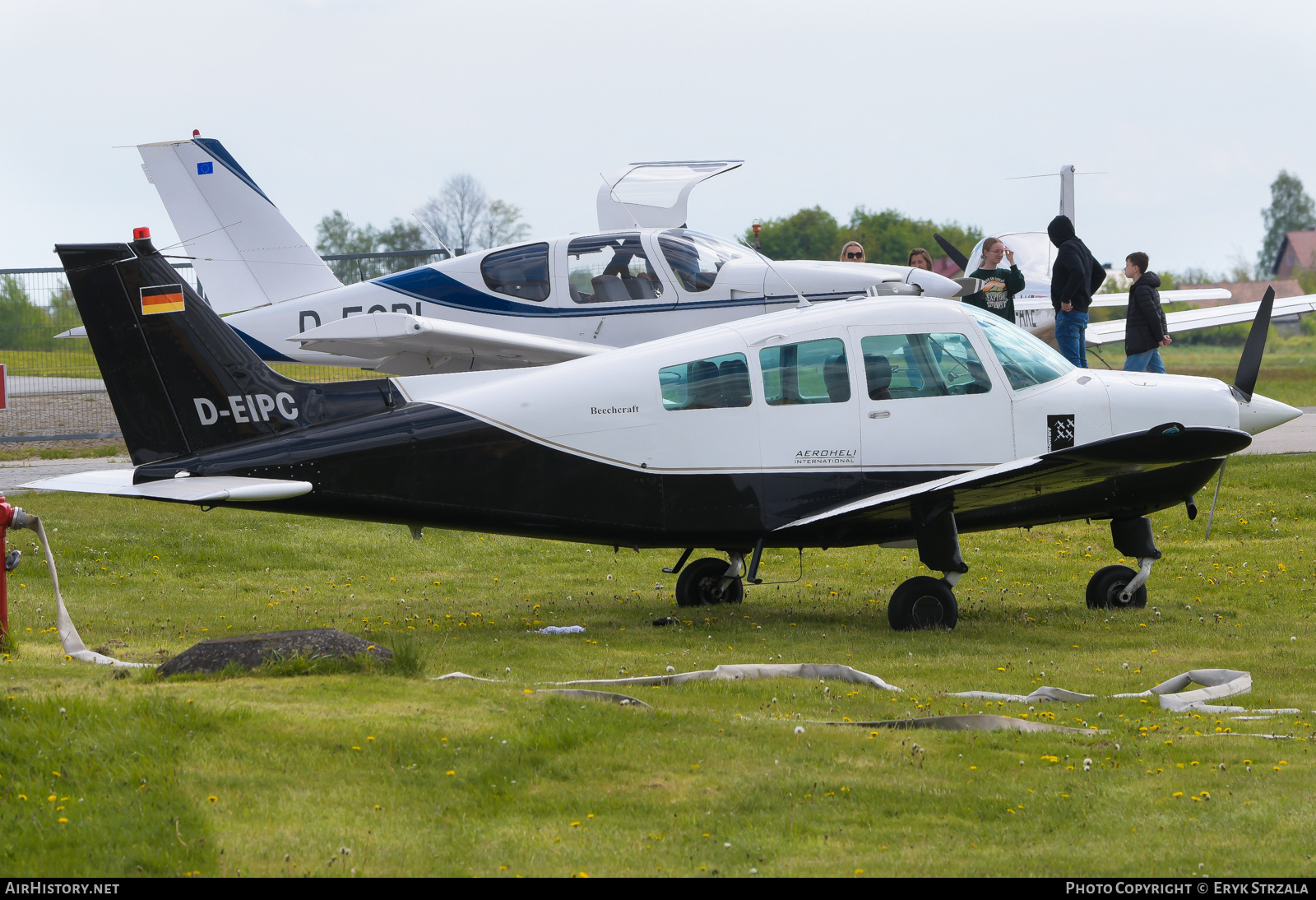 Aircraft Photo of D-EIPC | Beech C23 Sundowner 180 | Flieger Revue | AirHistory.net #691210