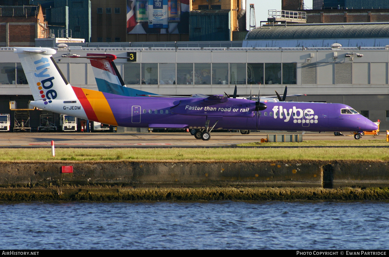 Aircraft Photo of G-JEDM | Bombardier DHC-8-402 Dash 8 | Flybe | AirHistory.net #691215