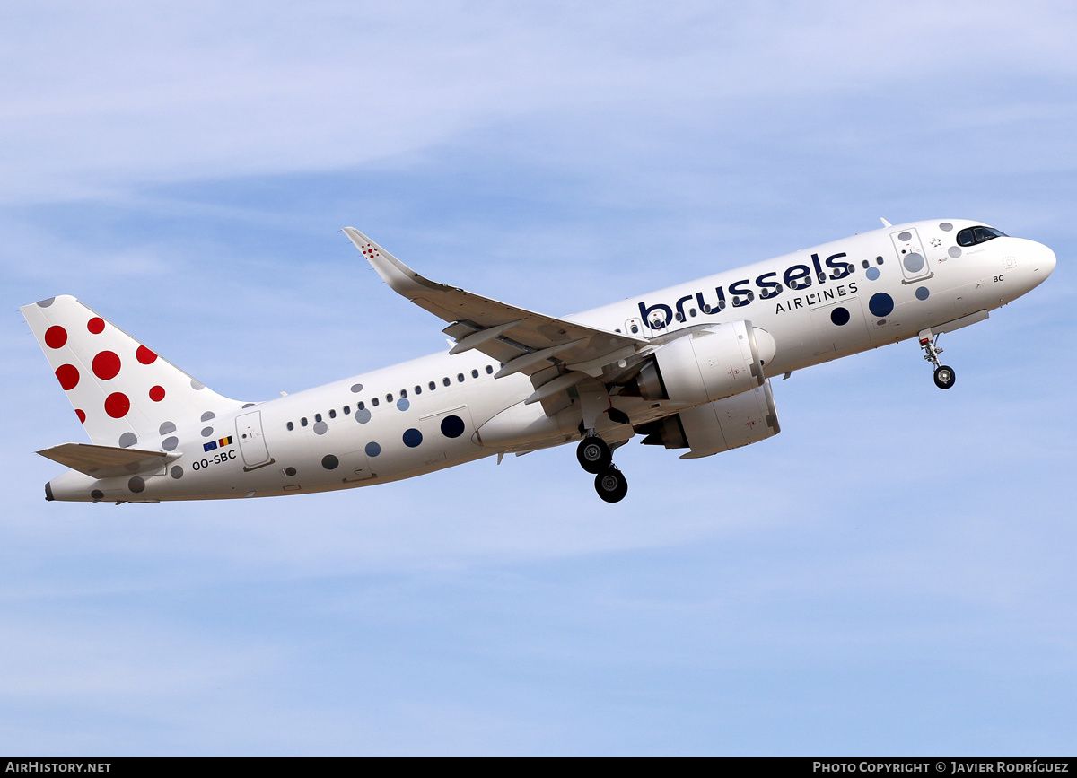 Aircraft Photo of OO-SBC | Airbus A320-251N | Brussels Airlines | AirHistory.net #691217