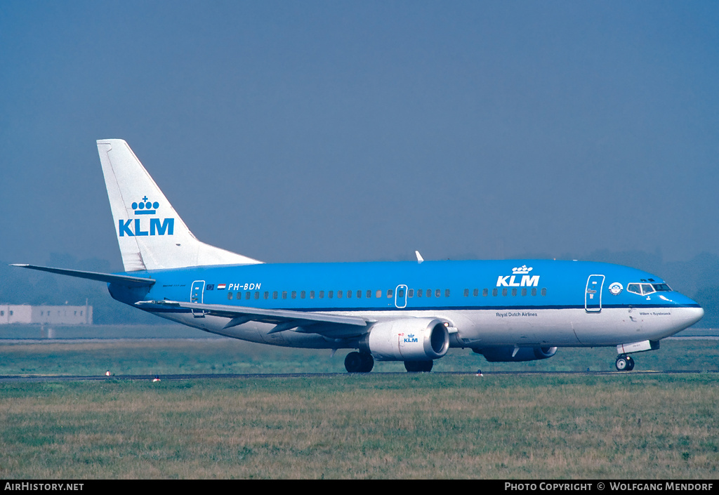 Aircraft Photo of PH-BDN | Boeing 737-306 | KLM - Royal Dutch Airlines | AirHistory.net #691259