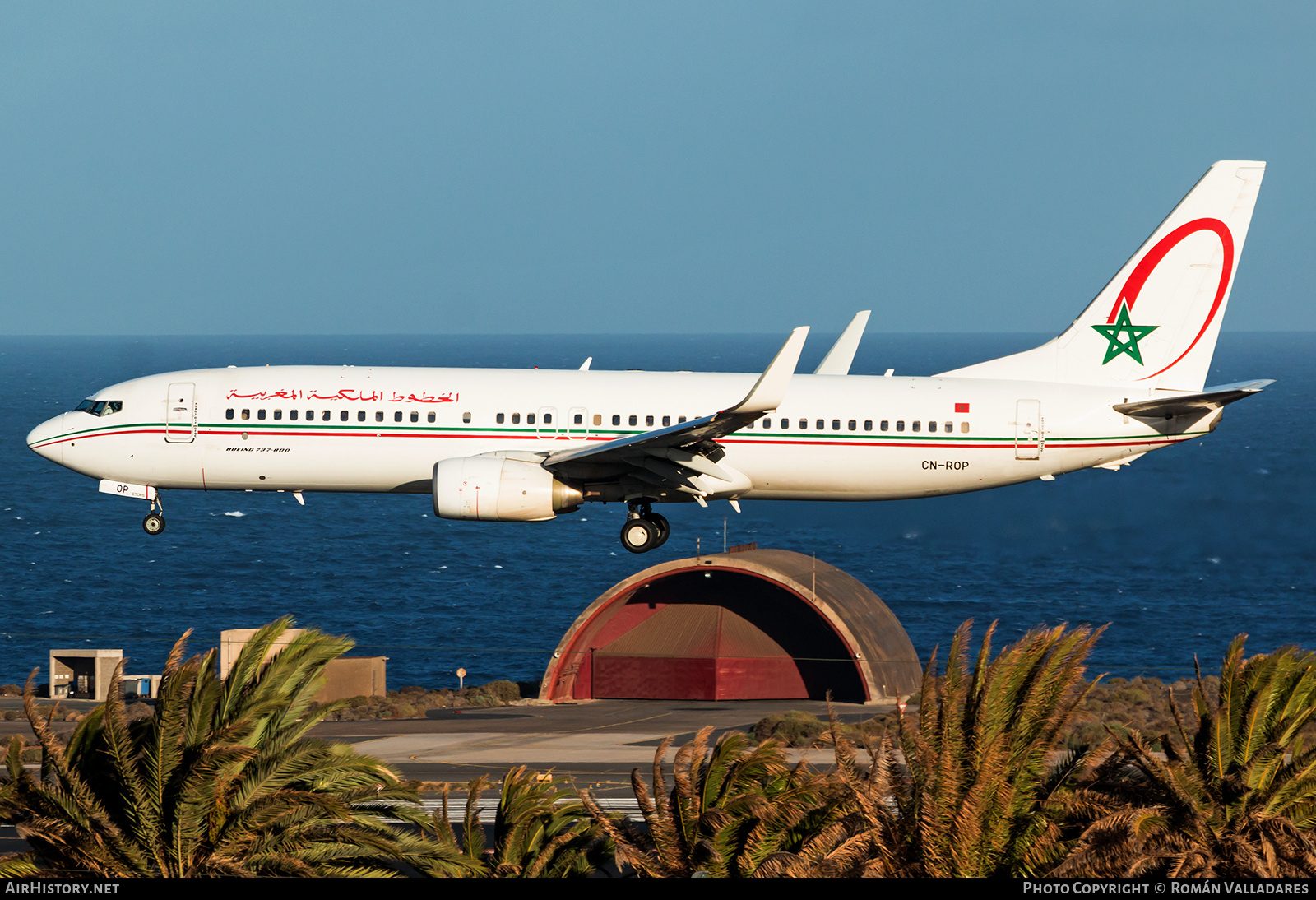 Aircraft Photo of CN-ROP | Boeing 737-8B6 | Royal Air Maroc - RAM | AirHistory.net #691262