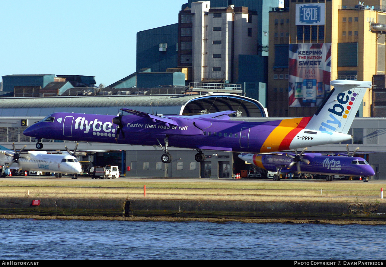 Aircraft Photo of G-PRPE | Bombardier DHC-8-402 Dash 8 | Flybe | AirHistory.net #691269