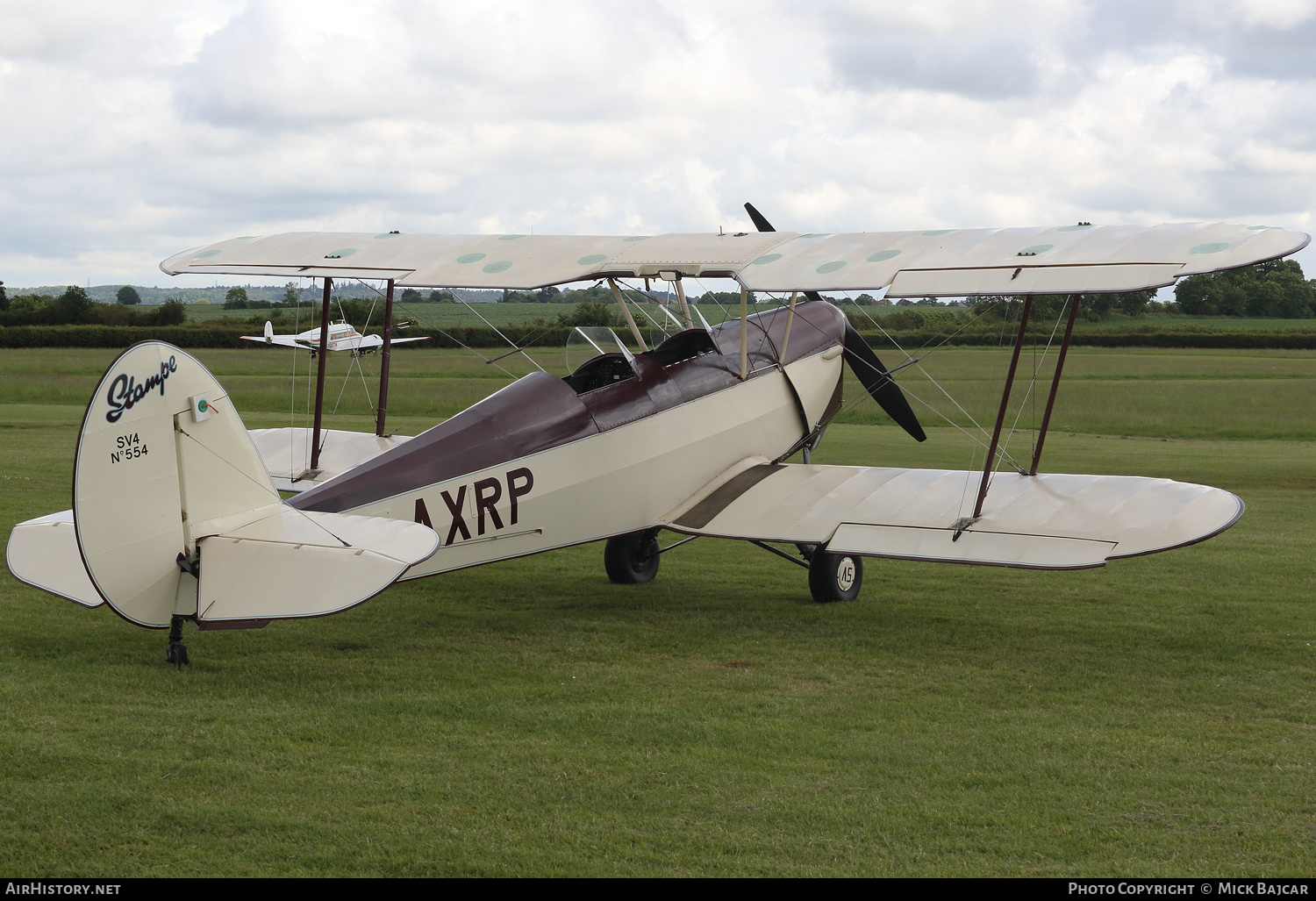 Aircraft Photo of G-AXRP | Stampe-Vertongen SV-4C | AirHistory.net #691298