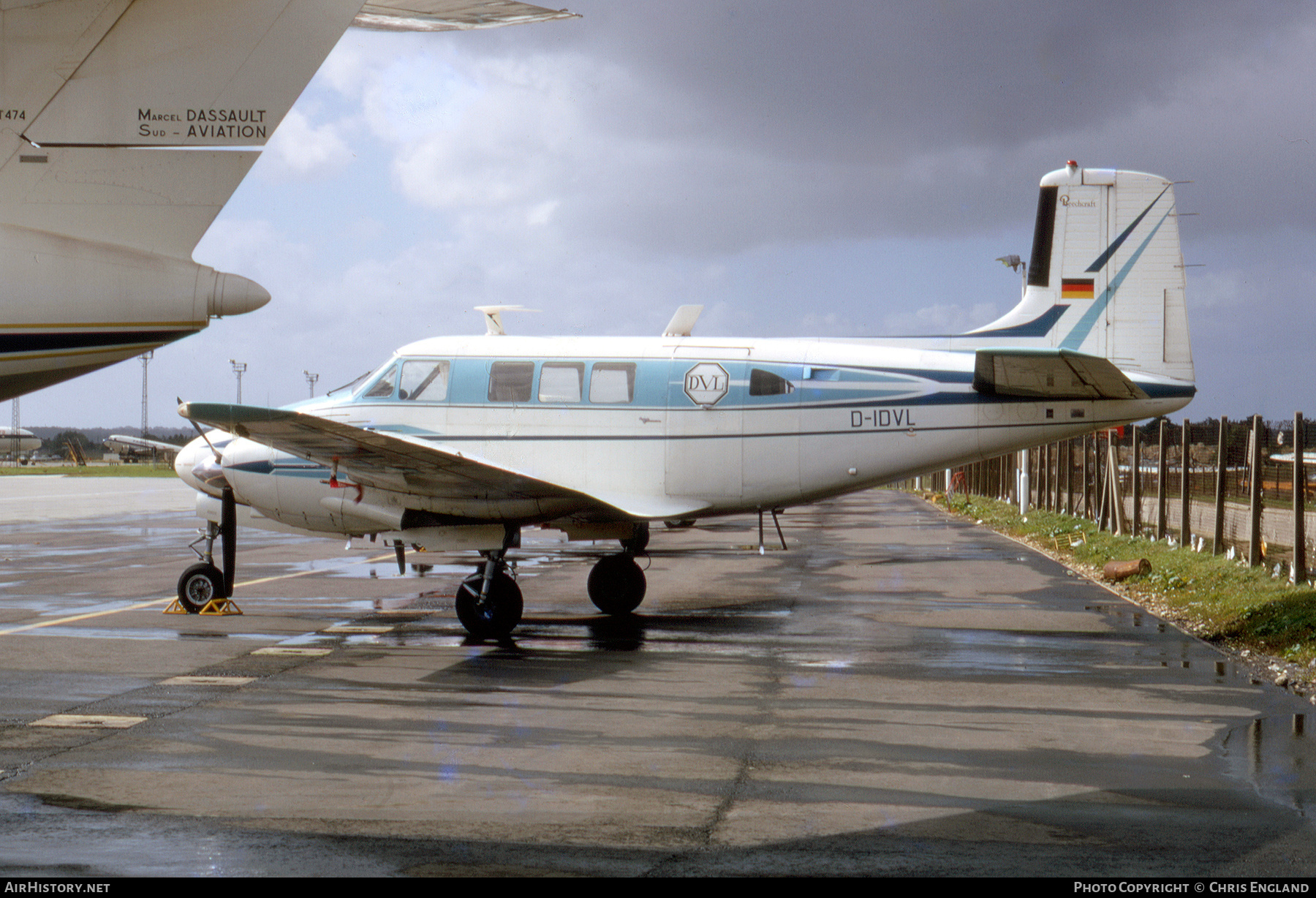 Aircraft Photo of D-IDVL | Beech 65 Queen Air | DVL - Deutsche Versuchsanstalt für Luftfahrt | AirHistory.net #691311