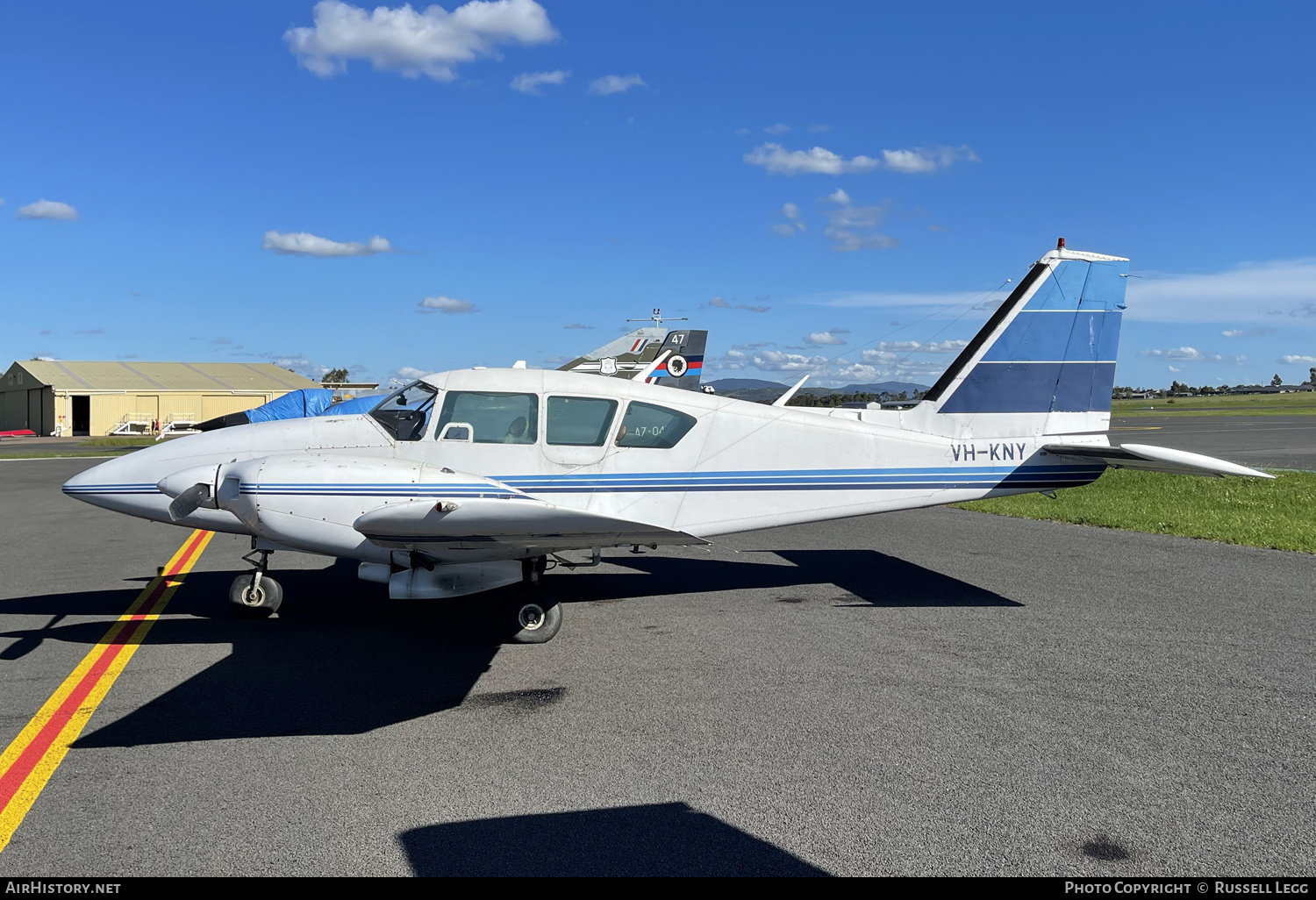 Aircraft Photo of VH-KNY | Piper PA-23-250 Aztec F | AirHistory.net #691321