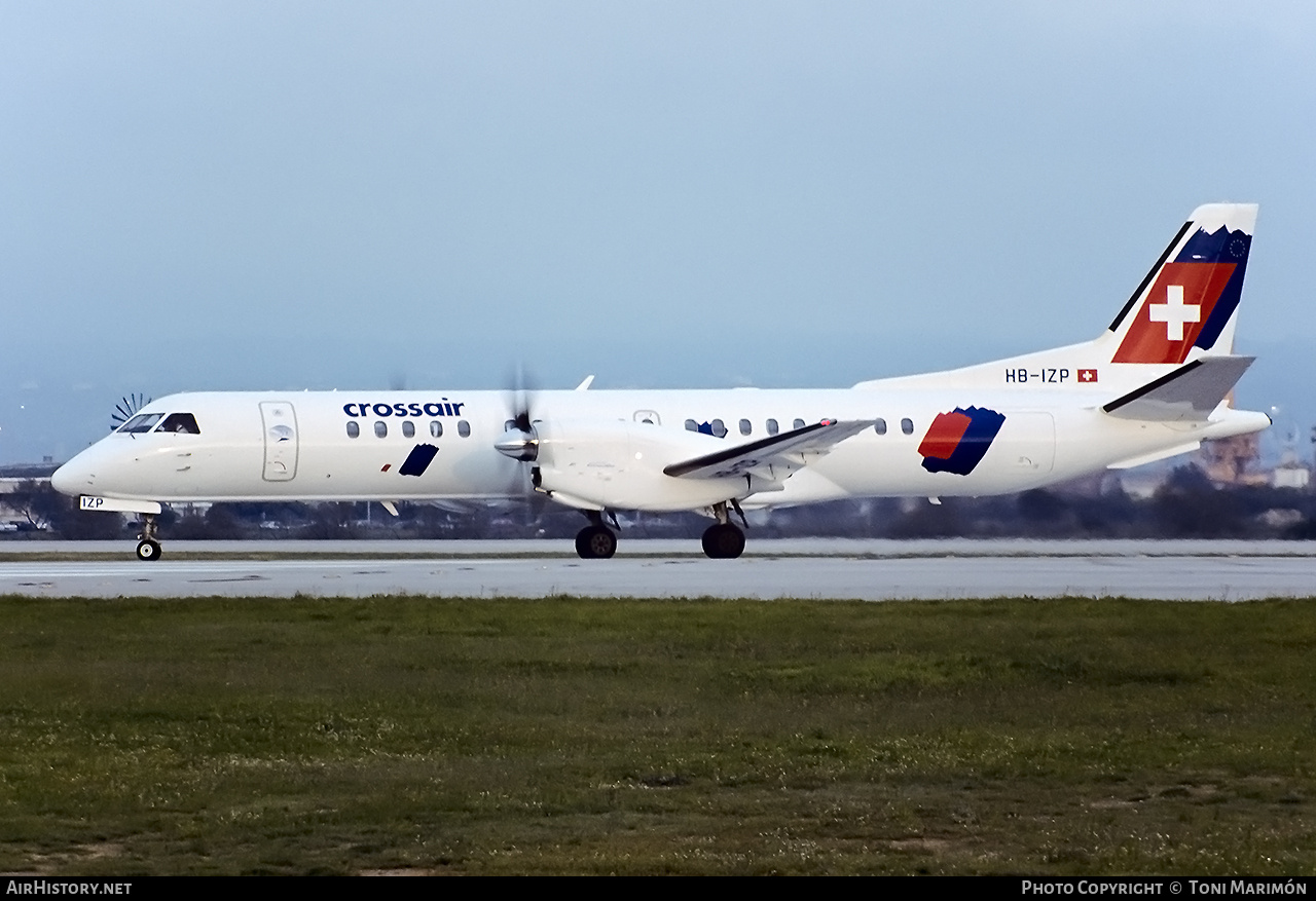 Aircraft Photo of HB-IZP | Saab 2000 | Crossair | AirHistory.net #691330