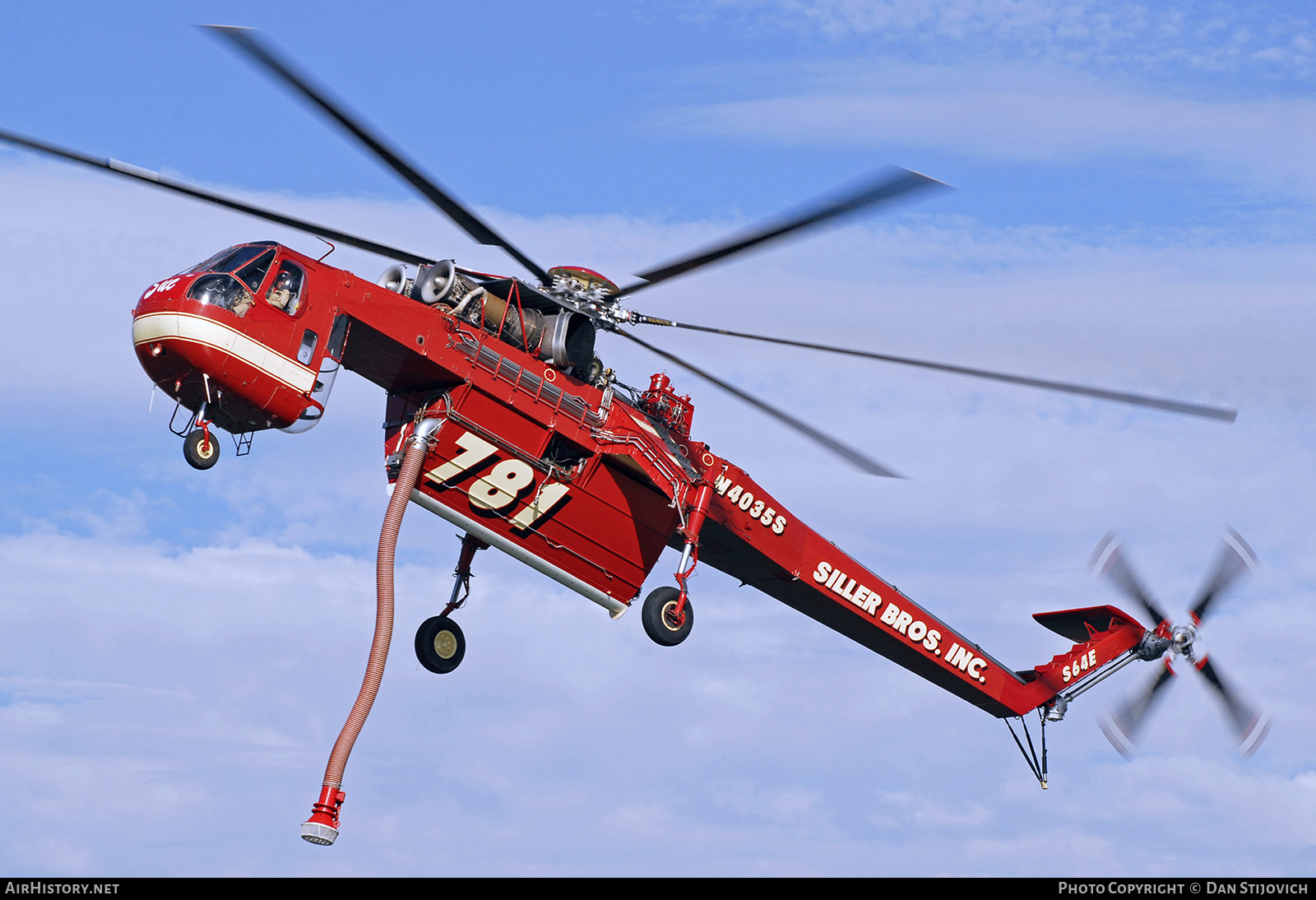 Aircraft Photo of N4035S | Sikorsky S-64E Skycrane | Siller Helicopters | AirHistory.net #691333