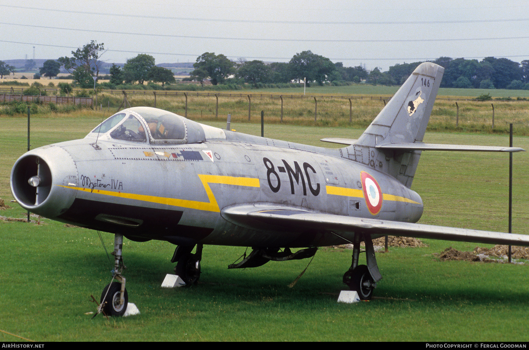 Aircraft Photo of 146 | Dassault MD-454 Mystere IV A | France - Air Force | AirHistory.net #691334