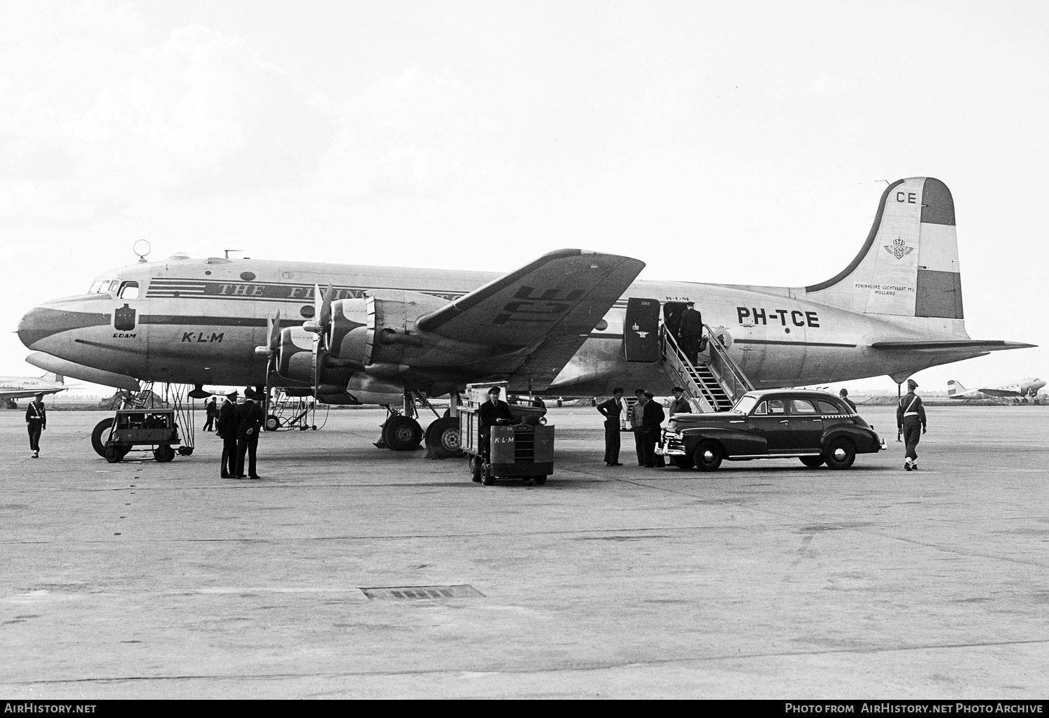 Aircraft Photo of PH-TCE | Douglas DC-4-1009 | KLM - Royal Dutch Airlines | AirHistory.net #691347