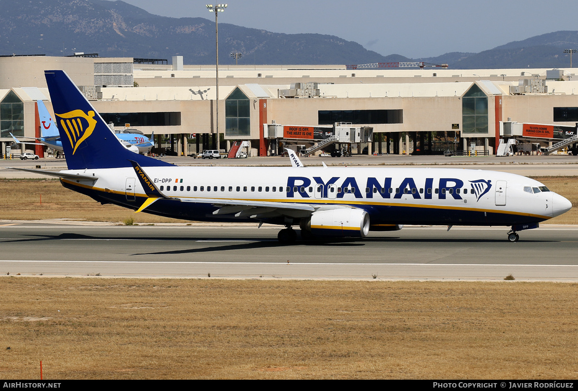 Aircraft Photo of EI-DPP | Boeing 737-8AS | Ryanair | AirHistory.net #691350