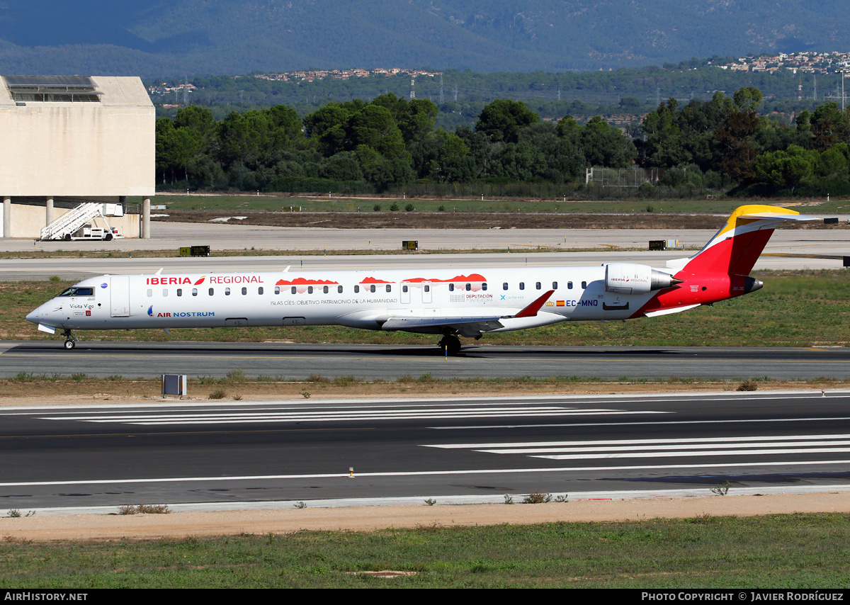 Aircraft Photo of EC-MNQ | Bombardier CRJ-1000EE (CL-600-2E25) | Iberia Regional | AirHistory.net #691354