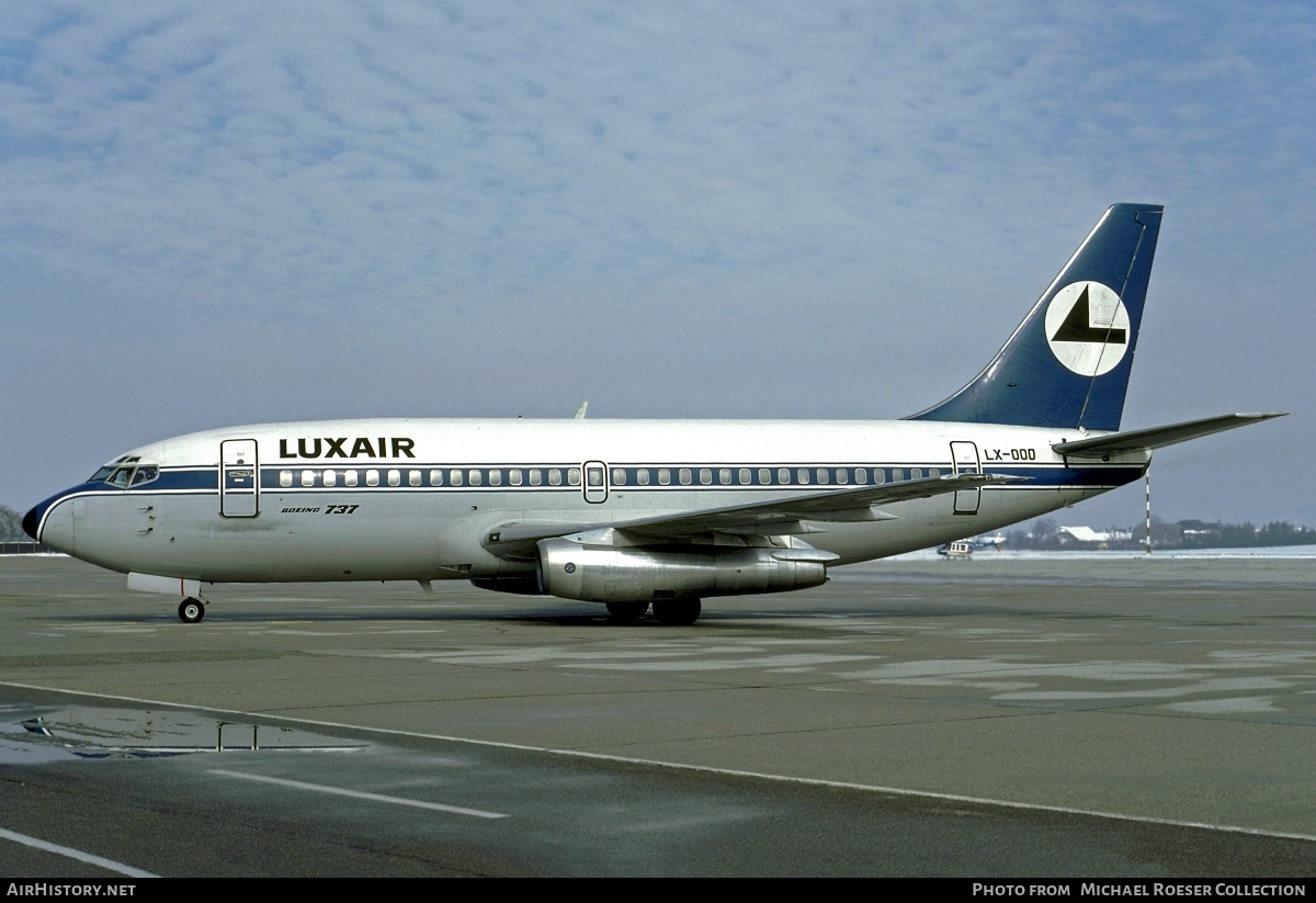 Aircraft Photo of LX-OOO | Boeing 737-229/Adv | Luxair | AirHistory.net #691360