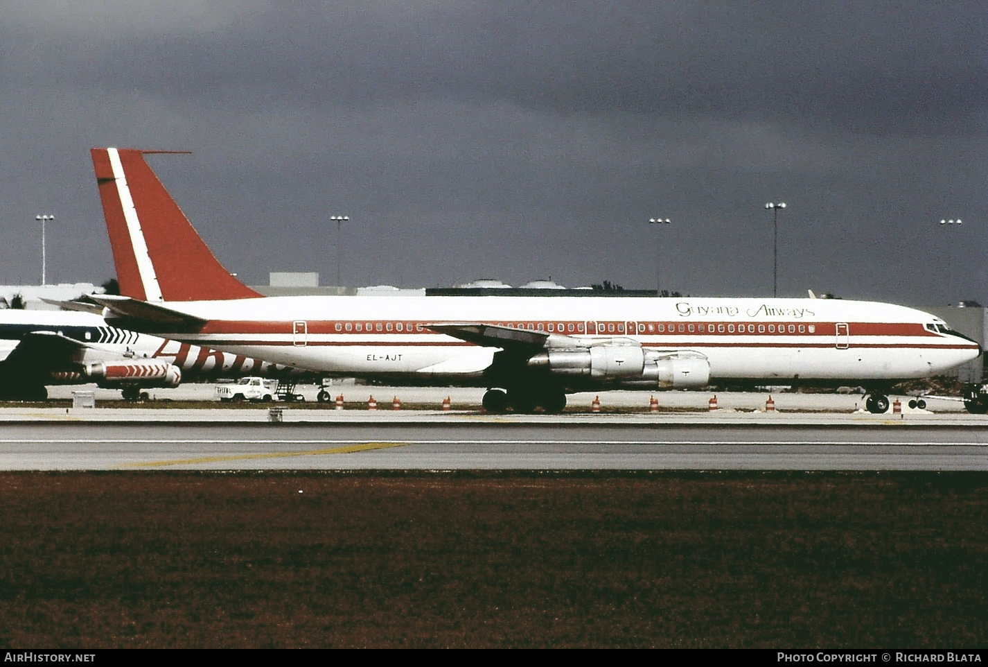 Aircraft Photo of EL-AJT | Boeing 707-344B | Guyana Airways | AirHistory.net #691361