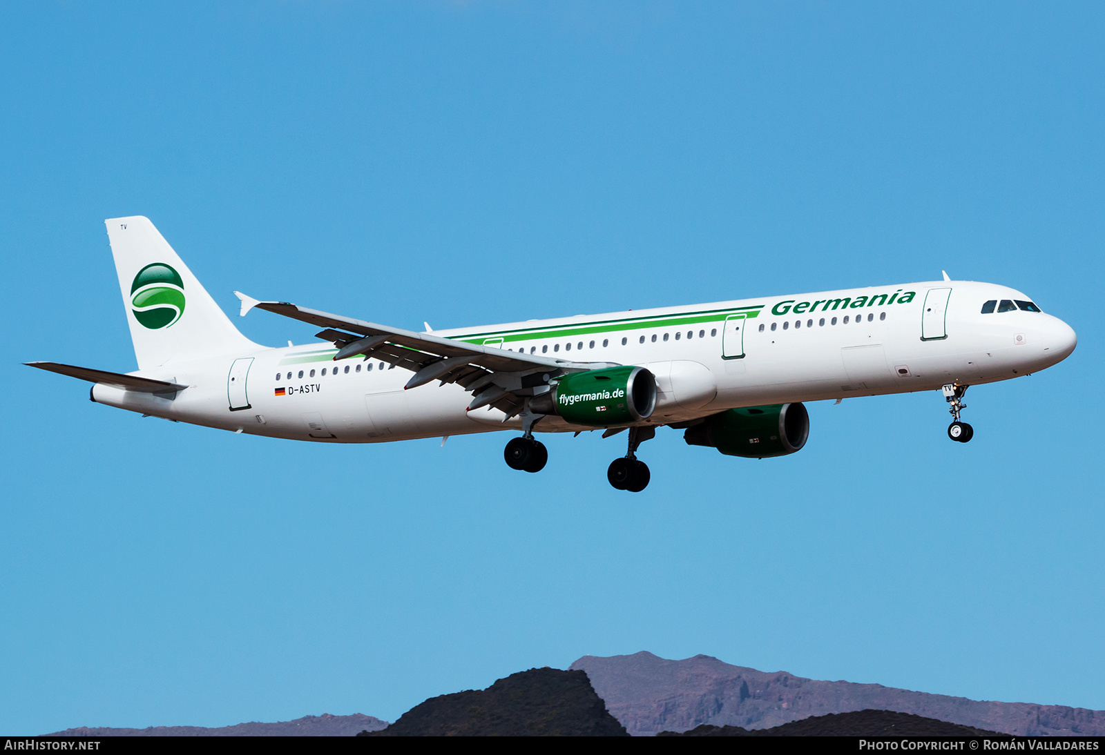 Aircraft Photo of D-ASTV | Airbus A321-211 | Germania | AirHistory.net #691370