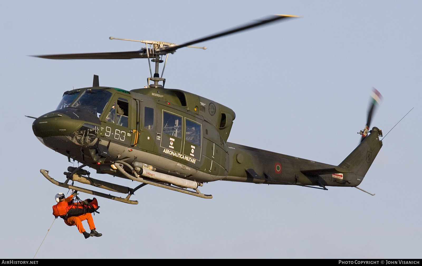 Aircraft Photo of MM81163 | Agusta AB-212ICO | Italy - Air Force | AirHistory.net #691376