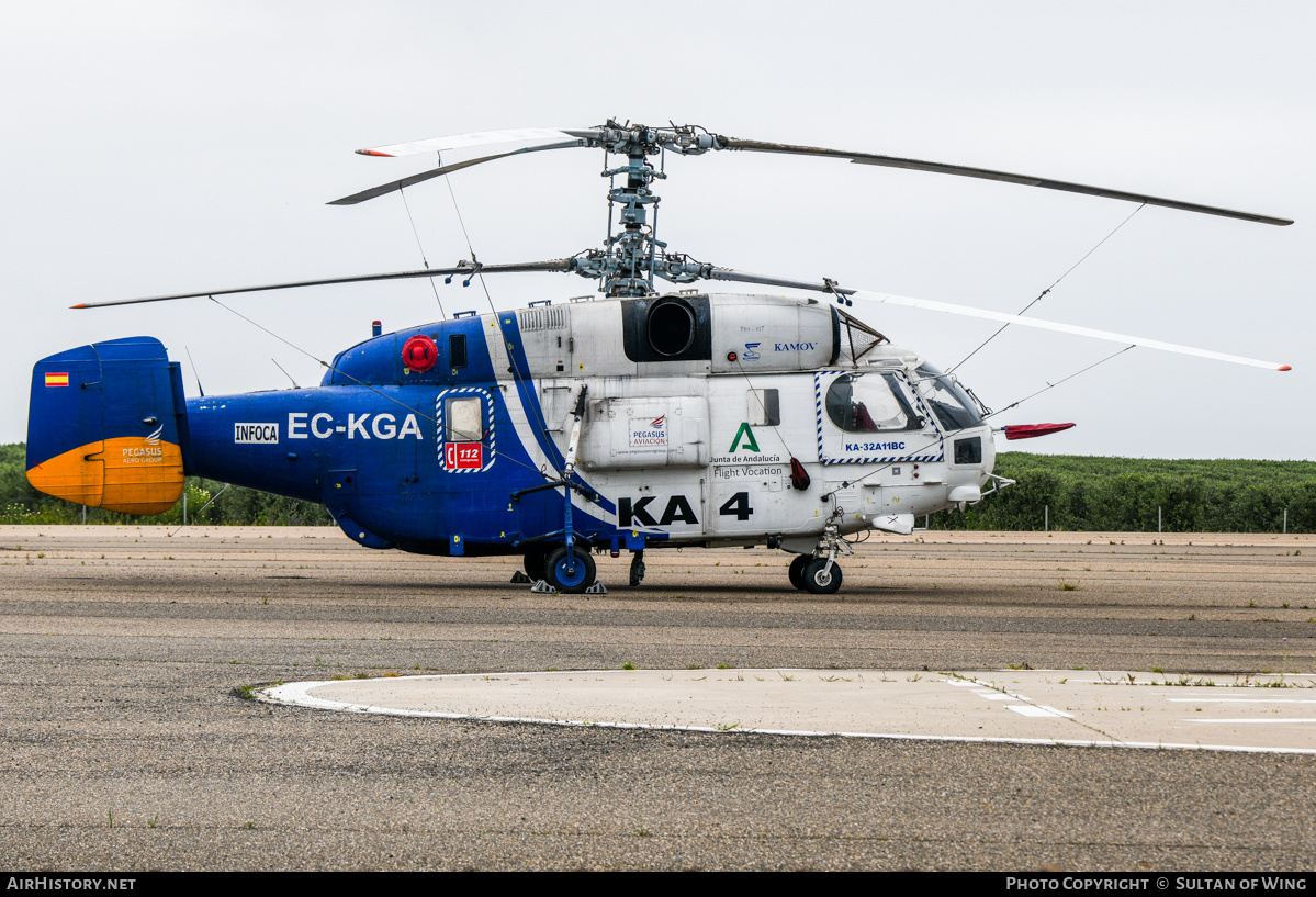 Aircraft Photo of EC-KGA | Kamov Ka-32A11BC | Pegasus Aviación | AirHistory.net #691401