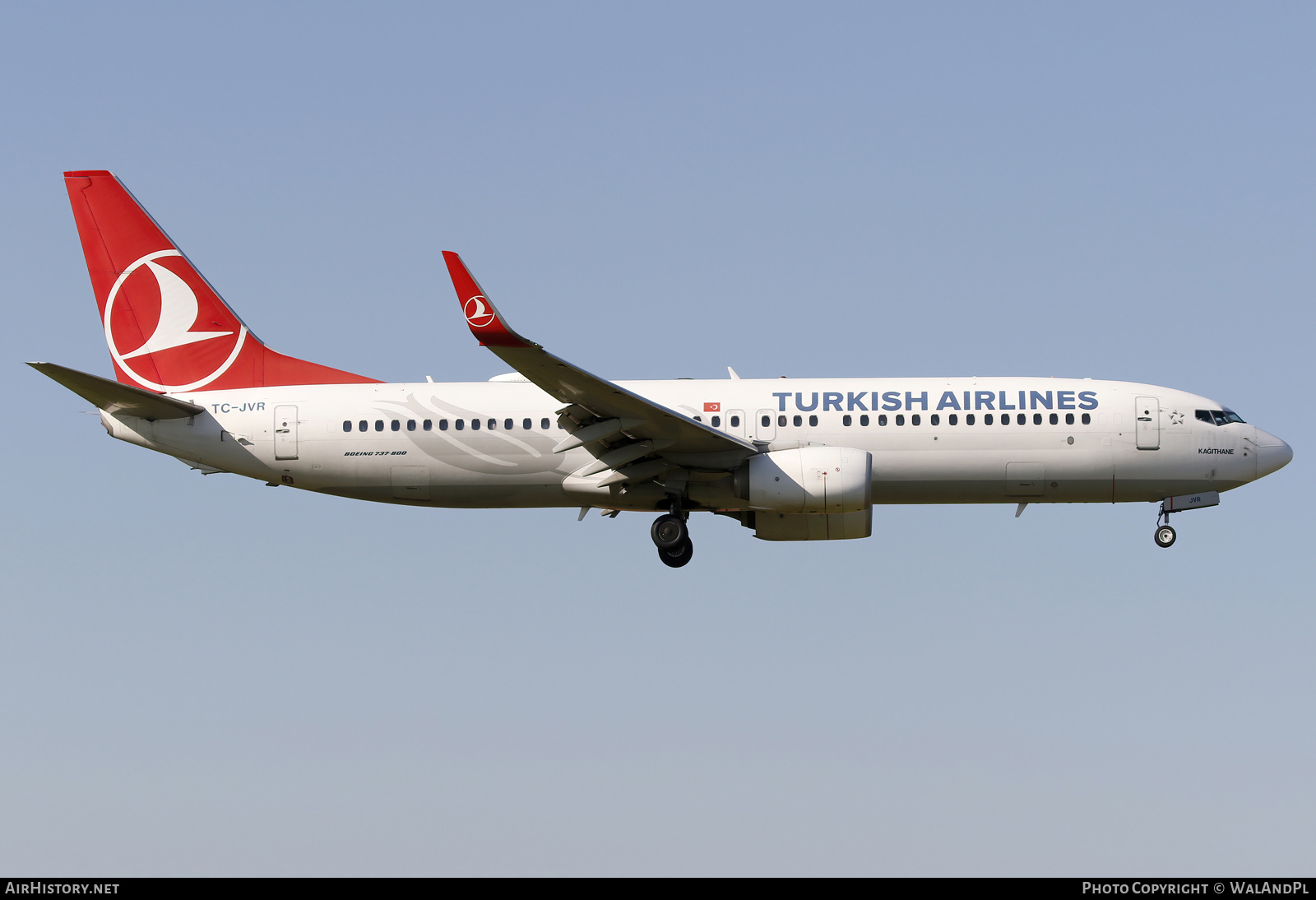Aircraft Photo of TC-JVR | Boeing 737-8F2 | Turkish Airlines | AirHistory.net #691417