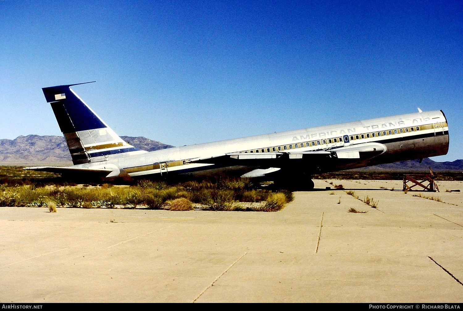 Aircraft Photo of N7515A | Boeing 707-123B | American Trans Air - ATA | AirHistory.net #691437