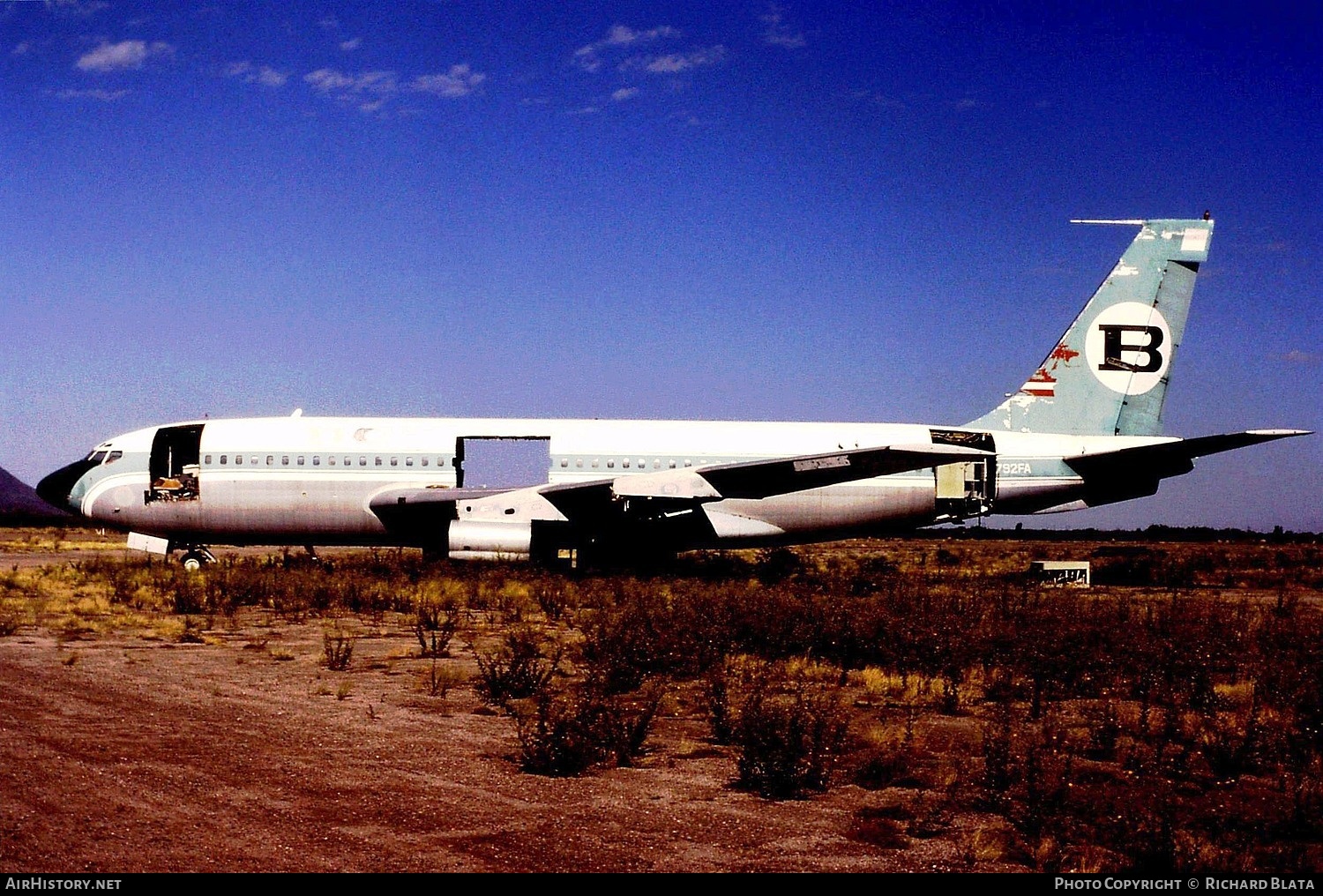 Aircraft Photo of N792FA | Boeing 707-138B | Bouraq Indonesia Airlines | AirHistory.net #691440