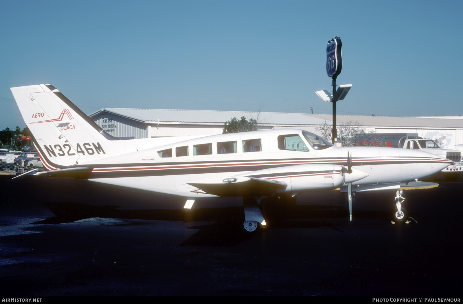 Aircraft Photo of N3246M | Cessna 402C Utililiner | Aero Coach | AirHistory.net #691458
