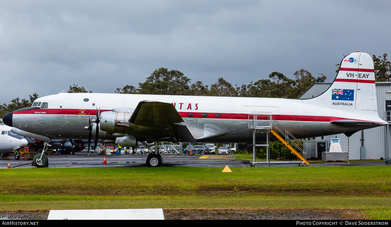 Aircraft Photo of VH-EAY | Douglas C-54E Skymaster | Qantas | AirHistory.net #691474