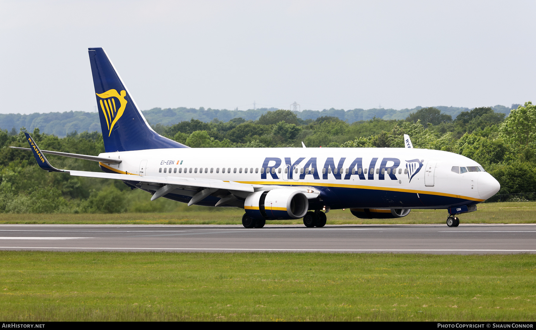 Aircraft Photo of EI-EBN | Boeing 737-8AS | Ryanair | AirHistory.net #691496