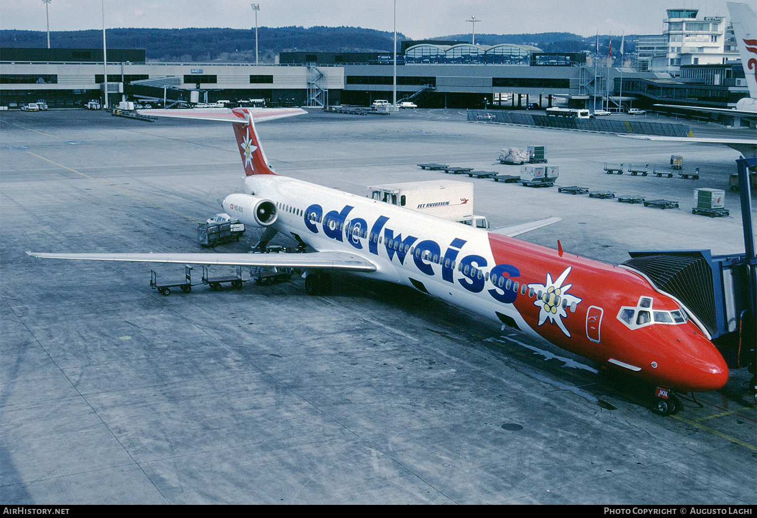 Aircraft Photo of HB-IKN | McDonnell Douglas MD-83 (DC-9-83) | Edelweiss Air | AirHistory.net #691521