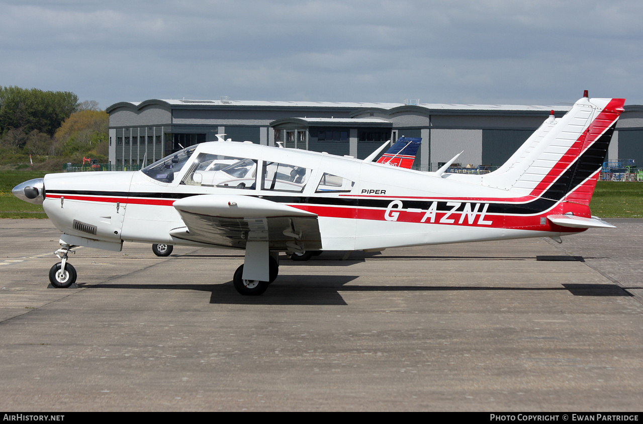 Aircraft Photo of G-AZNL | Piper PA-28R-200 Cherokee Arrow II | AirHistory.net #691551