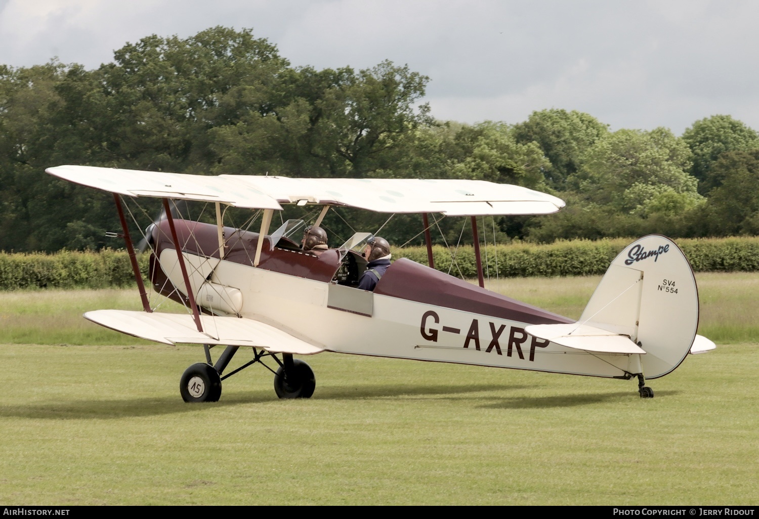 Aircraft Photo of G-AXRP | Stampe-Vertongen SV-4C | AirHistory.net #691557