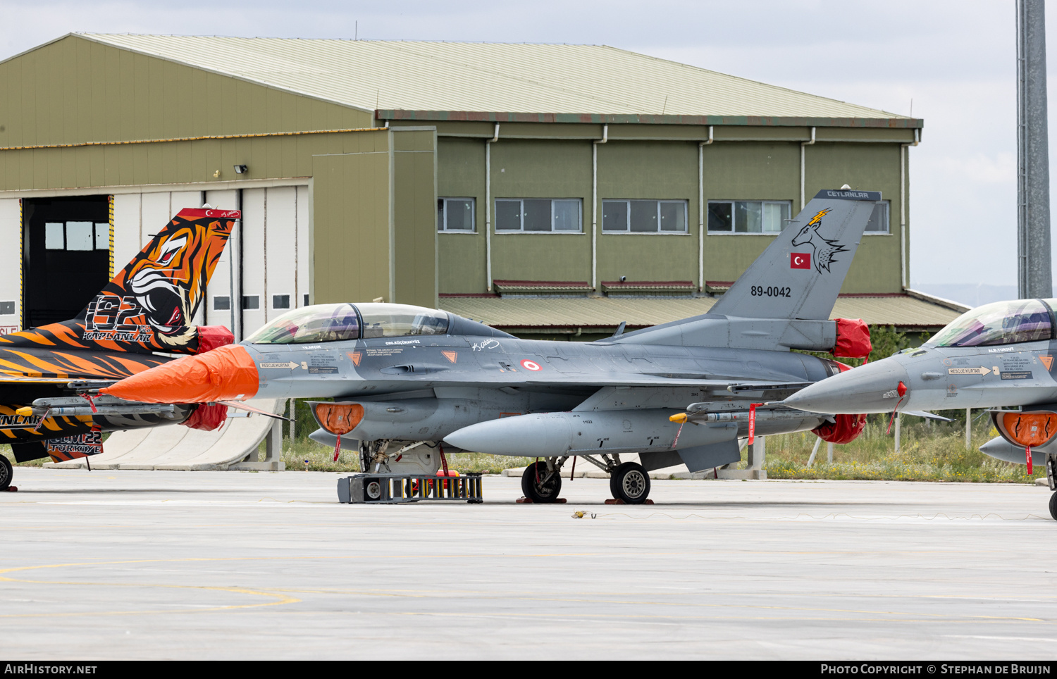 Aircraft Photo of 89-0042 | General Dynamics F-16DG Fighting Falcon | Turkey - Air Force | AirHistory.net #691575
