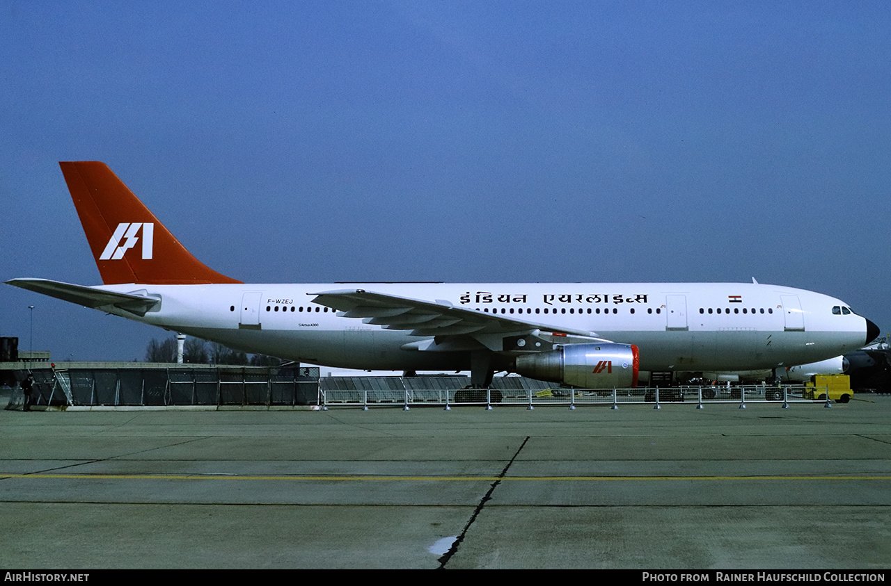 Aircraft Photo of F-WZEJ | Airbus A300B2-1C | Indian Airlines | AirHistory.net #691582