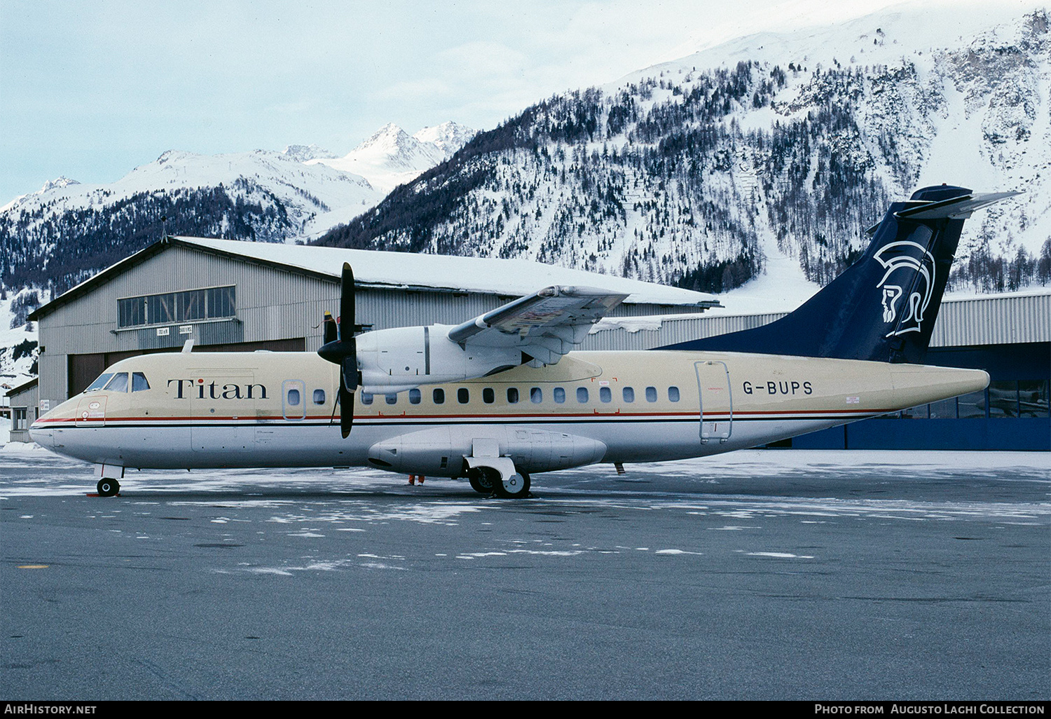 Aircraft Photo of G-BUPS | ATR ATR-42-300 | Titan Airways | AirHistory.net #691583