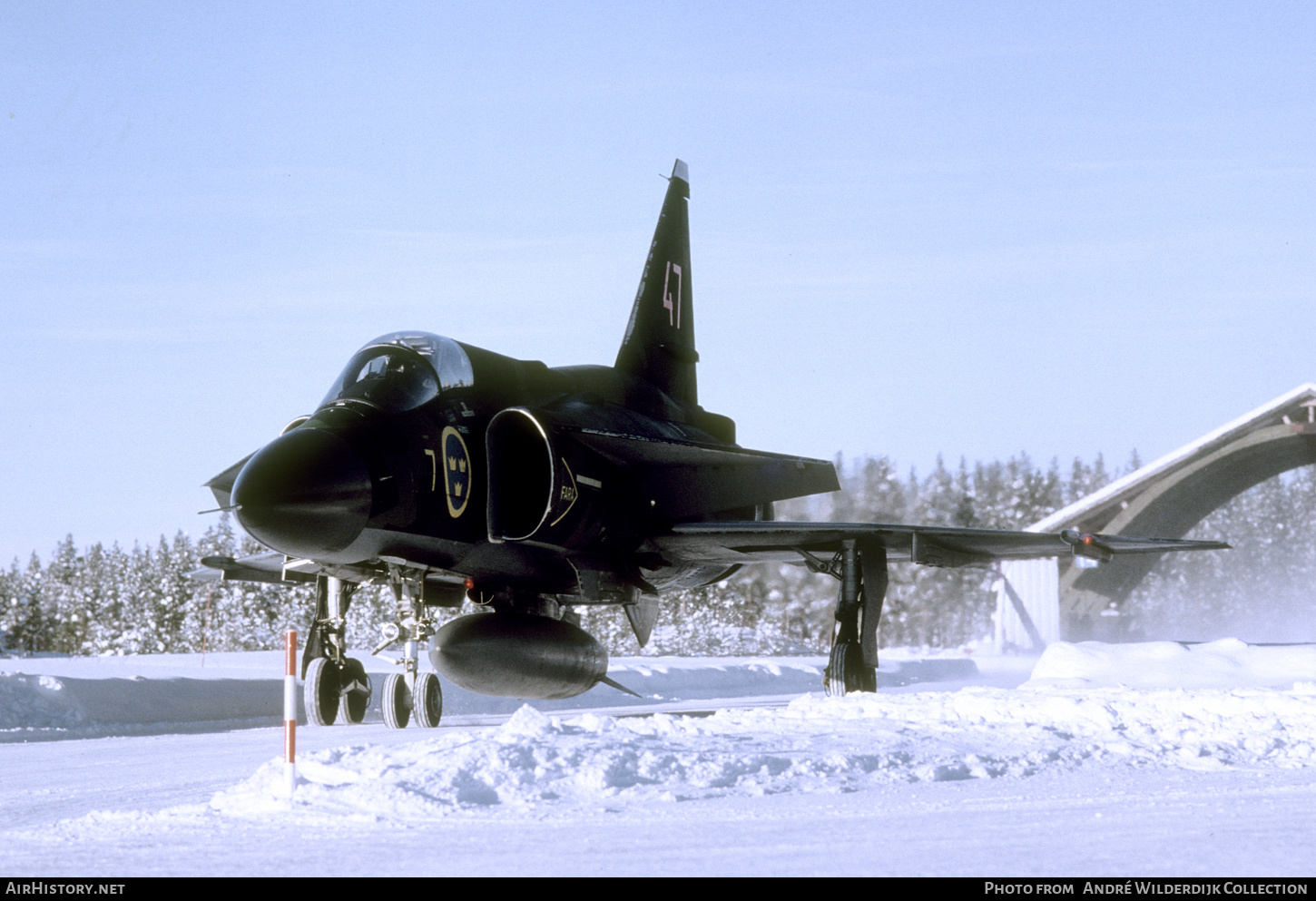 Aircraft Photo of 37047 | Saab AJS37 Viggen | Sweden - Air Force | AirHistory.net #691585