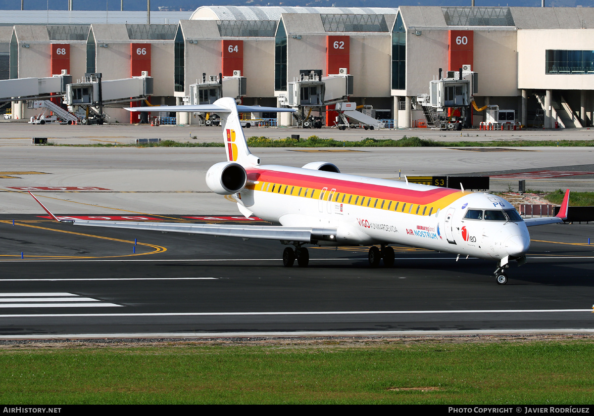 Aircraft Photo of EC-LPG | Bombardier CRJ-1000 (CL-600-2E25) | Iberia Regional | AirHistory.net #691601