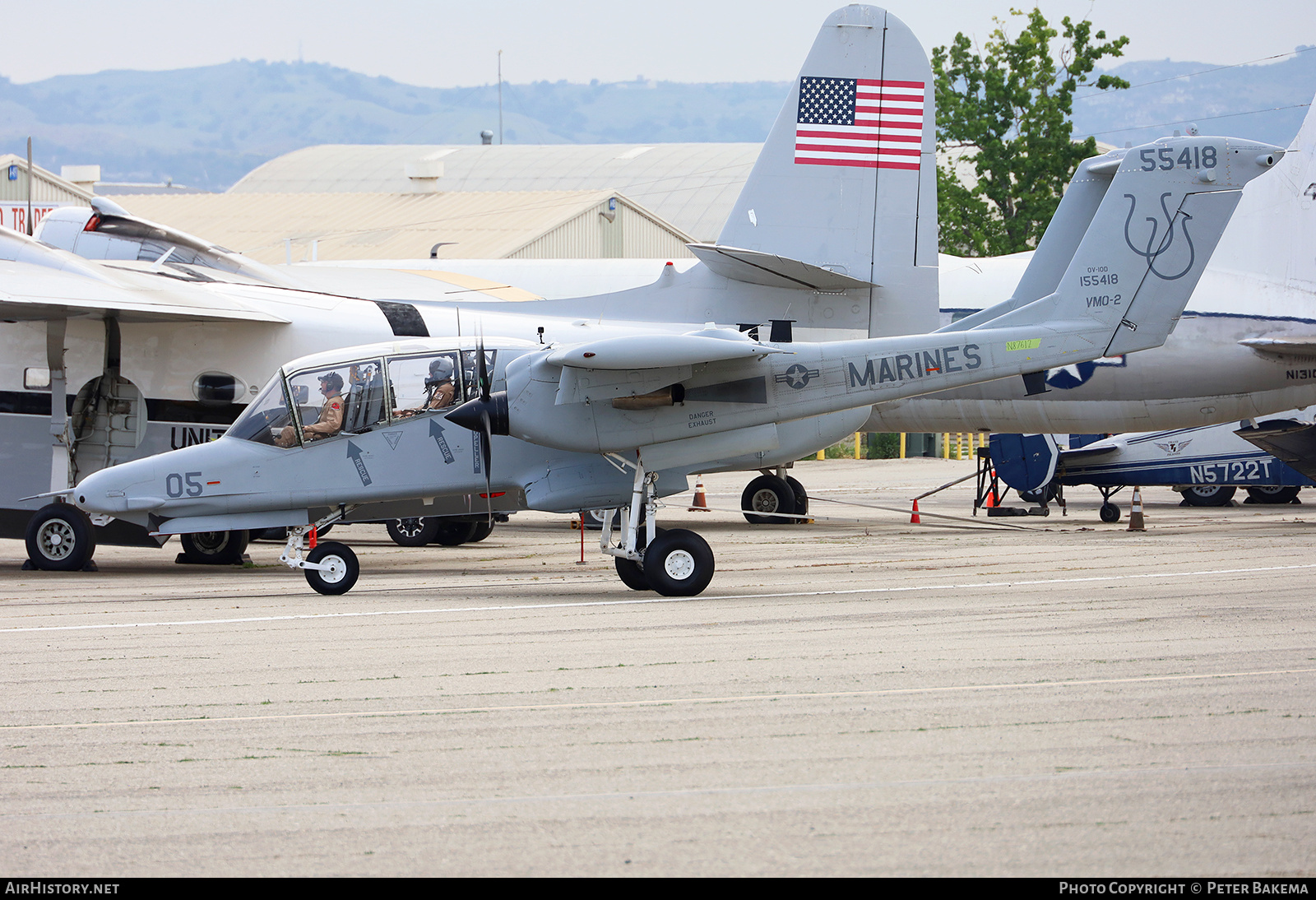 Aircraft Photo of N87612 / 155418 | North American Rockwell OV-10D Bronco | USA - Marines | AirHistory.net #691657