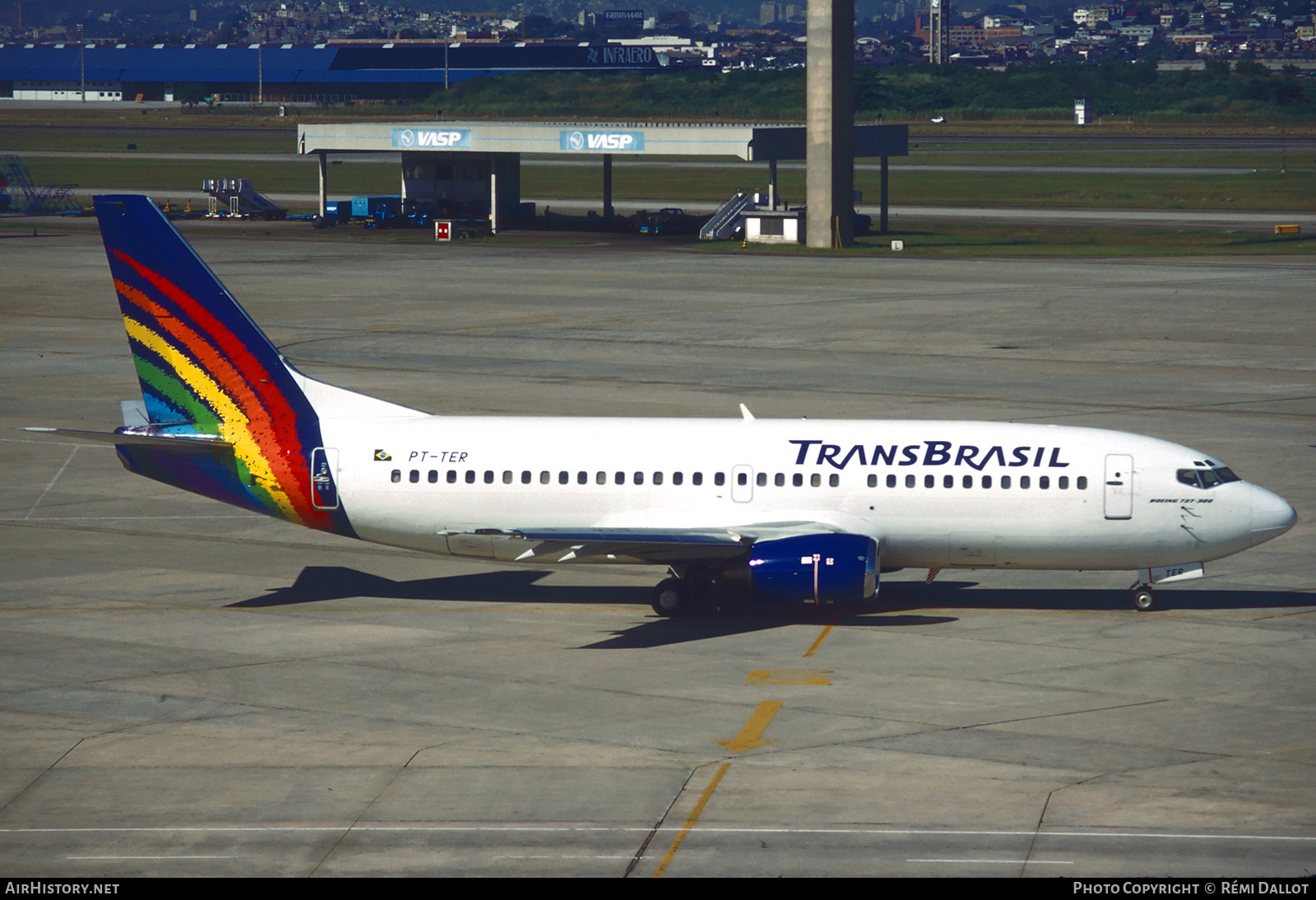 Aircraft Photo of PT-TER | Boeing 737-33A | TransBrasil | AirHistory.net #691672