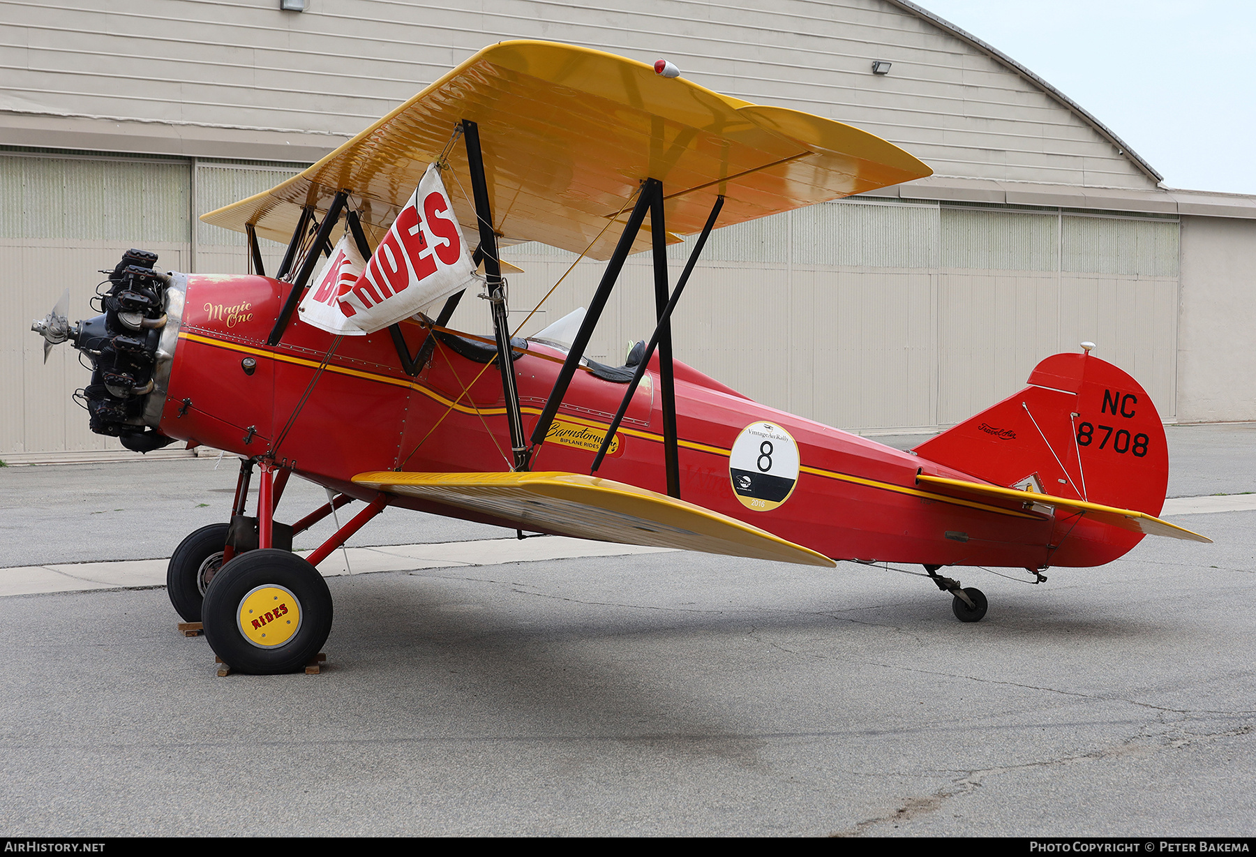 Aircraft Photo of N8708 / NC8708 | Travel Air D-4000 | AirHistory.net #691673